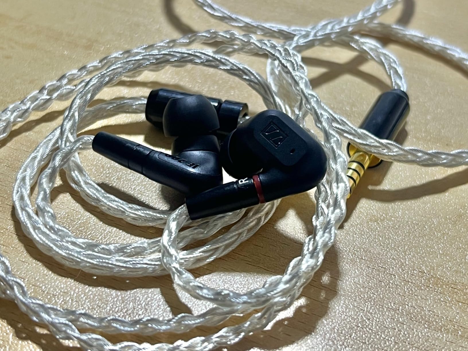 Sennheiser Consumer Audio IE 200 In-Ear Audiophile Headphones - TrueResponse Transducers for Neutral Sound, Impactful Bass, Detachable Braided Cable with Flexible Ear Hooks customer photo 2
