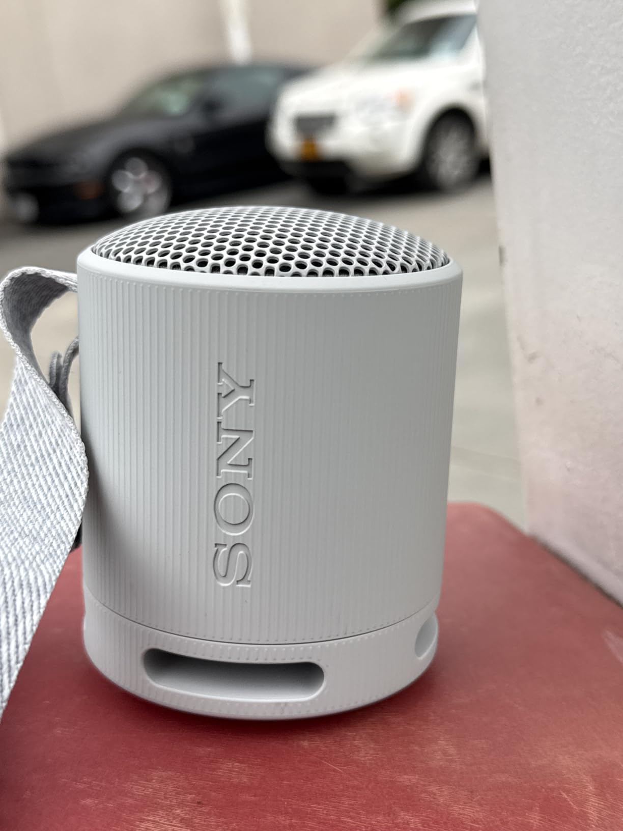 Sony SRS-XB100 Wireless Bluetooth Portable Lightweight Super-Compact Travel Speaker, IP67 Waterproof & Dustproof, 16 Hour Battery customer photo 1