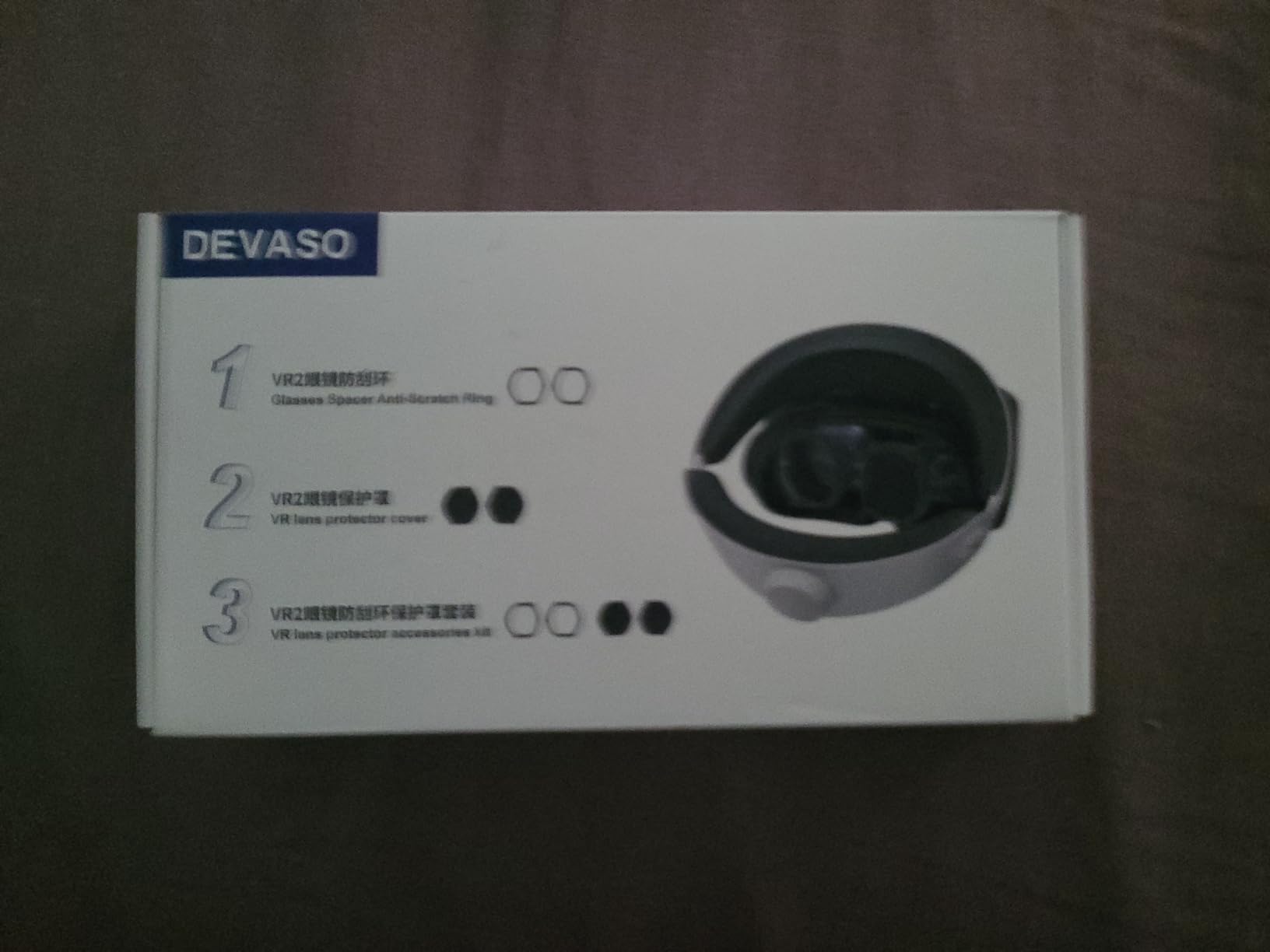 DEVASO Glasses Spacer Protector for PSVR2, Blue Light Blocking Glasses Compatible with Playstation VR2, Anti-Scratch Ring Adapter Prevent Eyeglass Glasses from Scratching for PS VR2 (1 Pair) customer photo 1