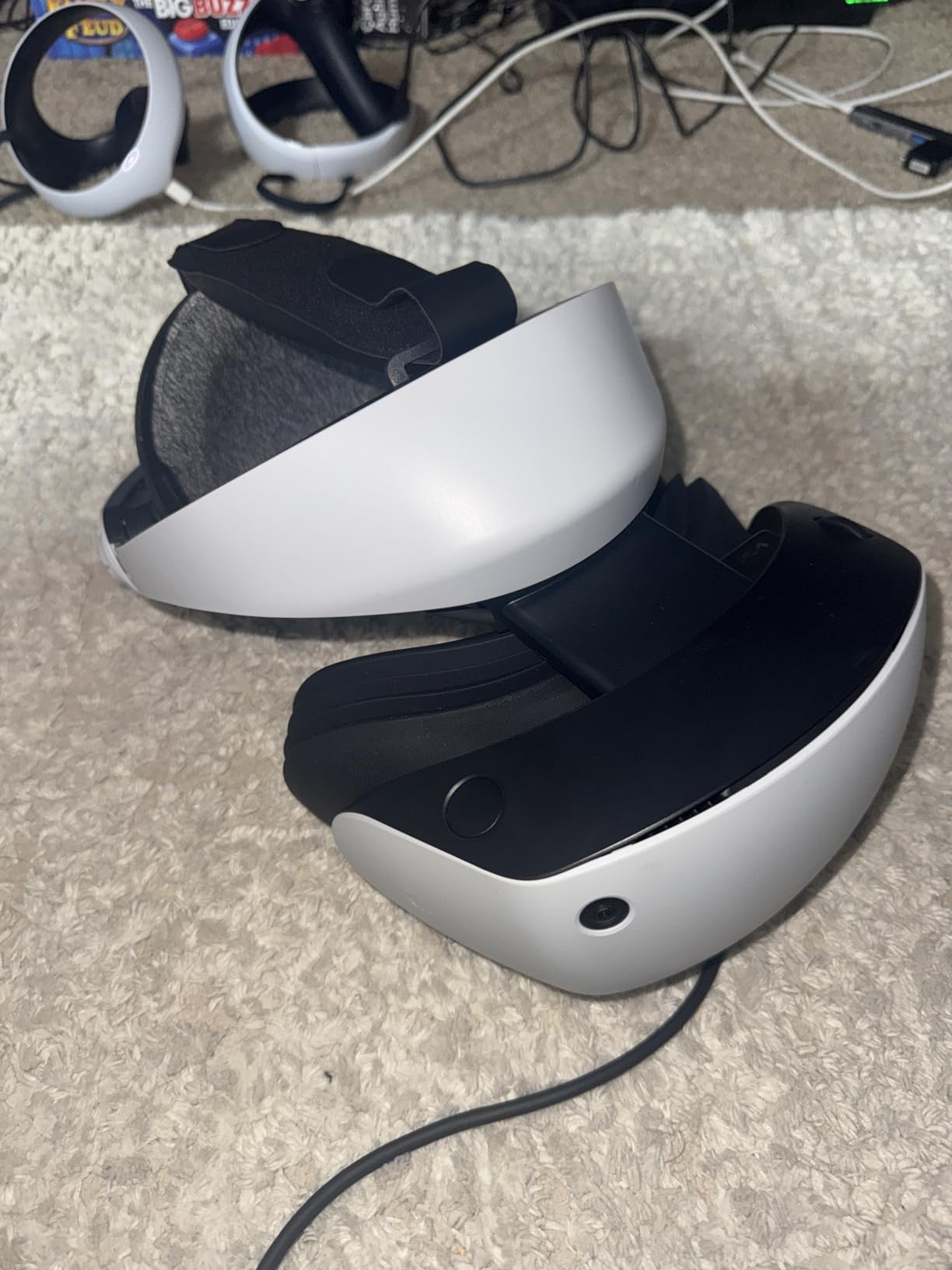 Globular Cluster CMP2 Comfortable Mod for PS VR 2 - Sweet Spot Keeper- Weight Balancer-Soft Forehead Pad-Bigger Softer Anti-Slip Rear Pad customer photo 1