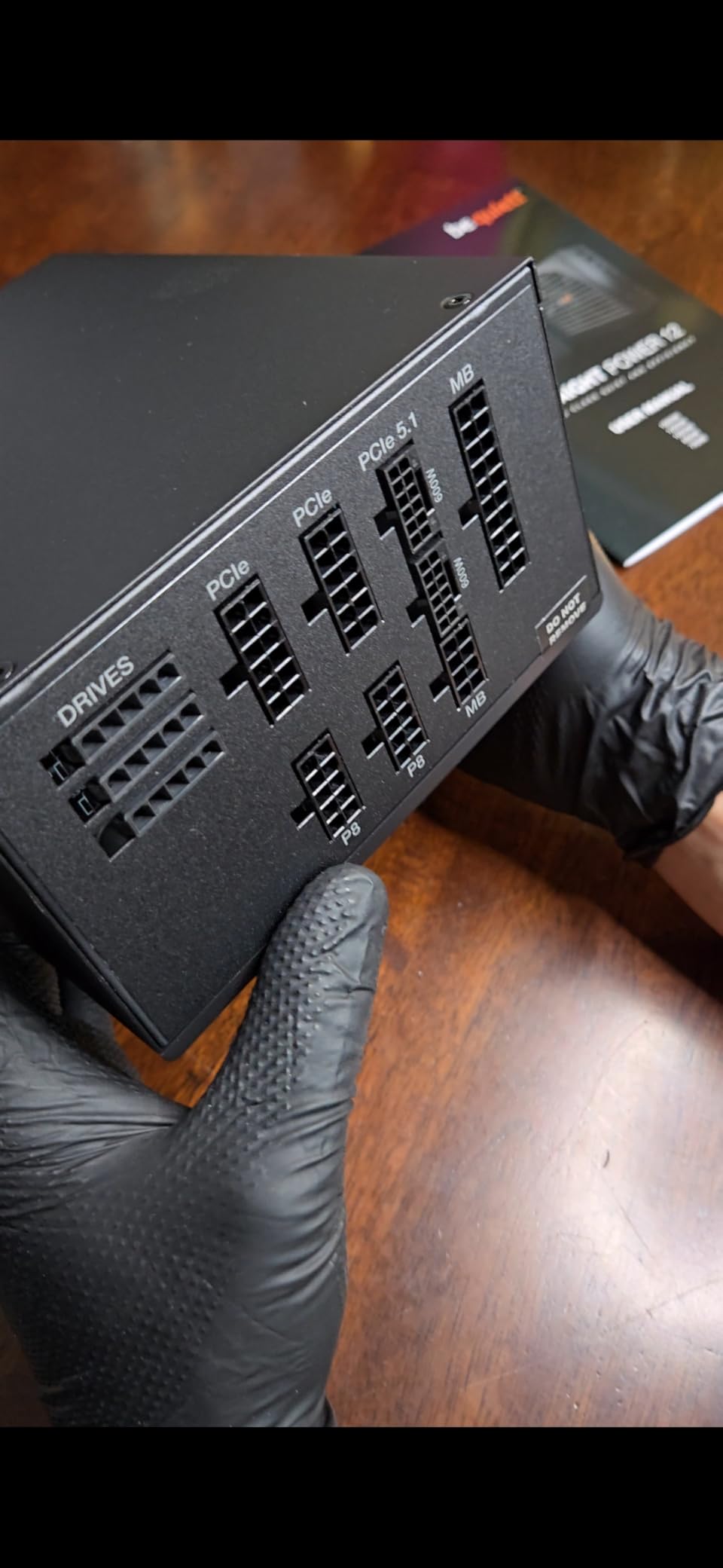 Straight Power 12-1500W Modular Power Supply | 80 Plus Platinum ATX 3.1 Compliant | for PCIe 5.0 GPUs | Silent 135mm Fan | BN518 customer photo 1