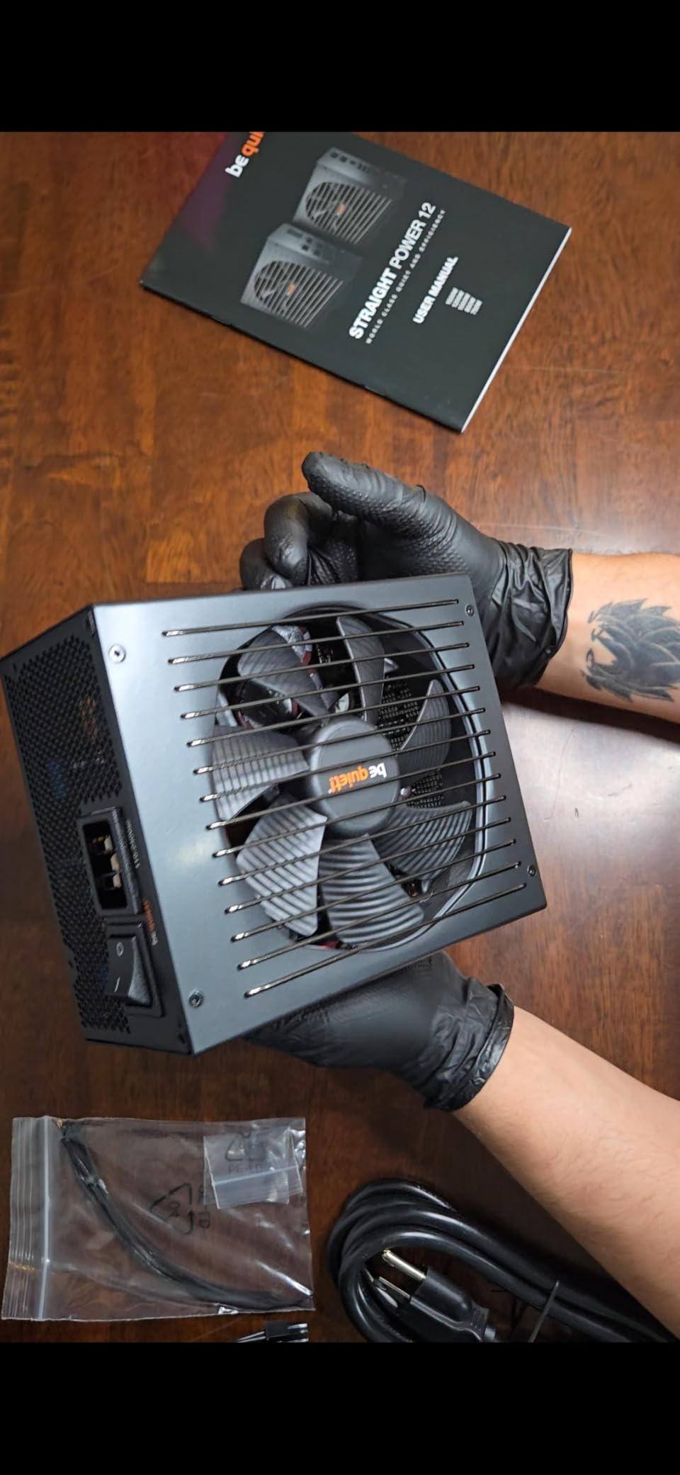 Straight Power 12-1500W Modular Power Supply | 80 Plus Platinum ATX 3.1 Compliant | for PCIe 5.0 GPUs | Silent 135mm Fan | BN518 customer photo 2