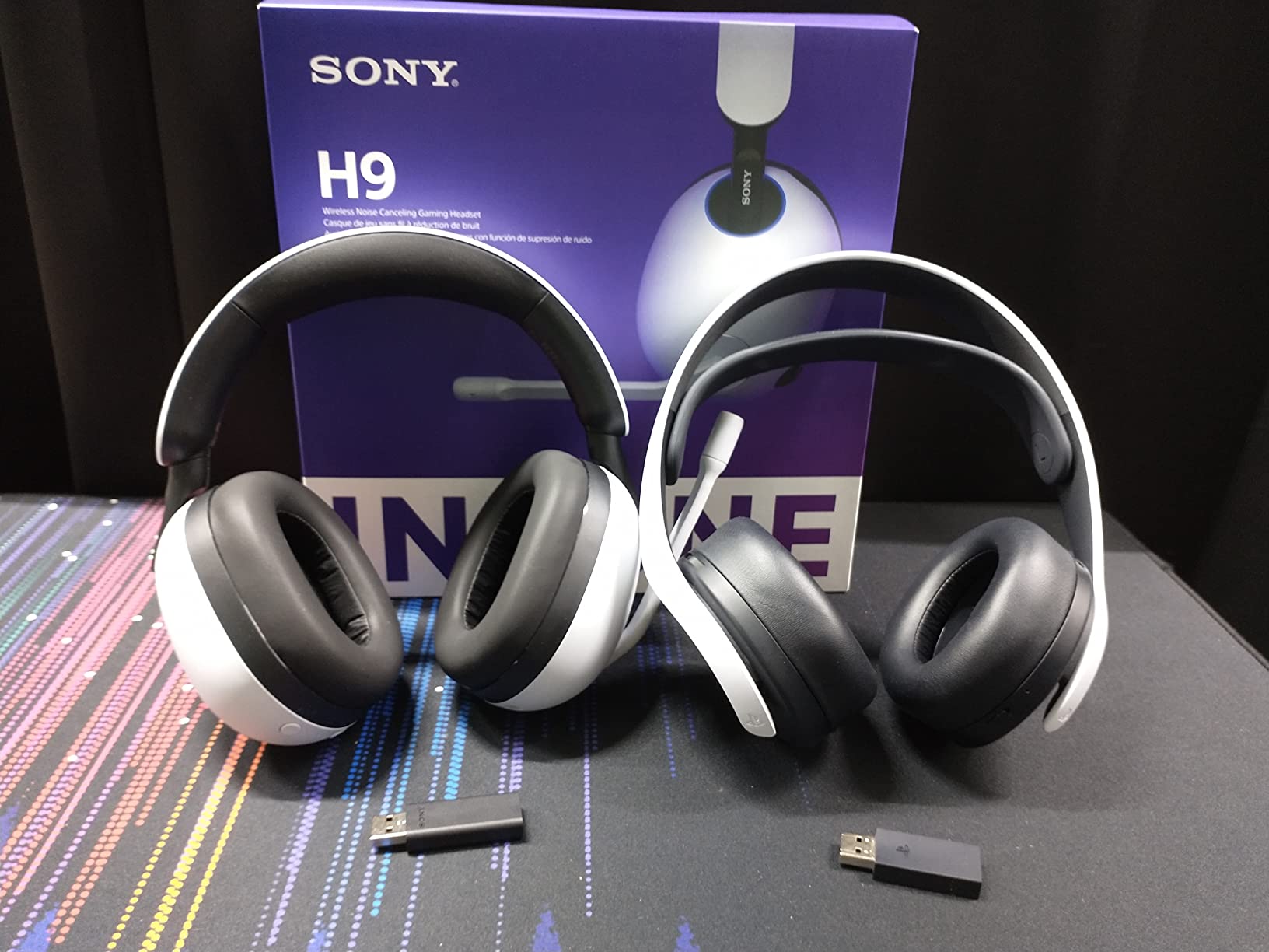 Sony INZONE H9 Gaming Headset, Wireless Noise Canceling Bluetooth Headset with Microphone, 360 Spatial Sound, for PC and PS5 (WH-G900N), Black customer photo 1