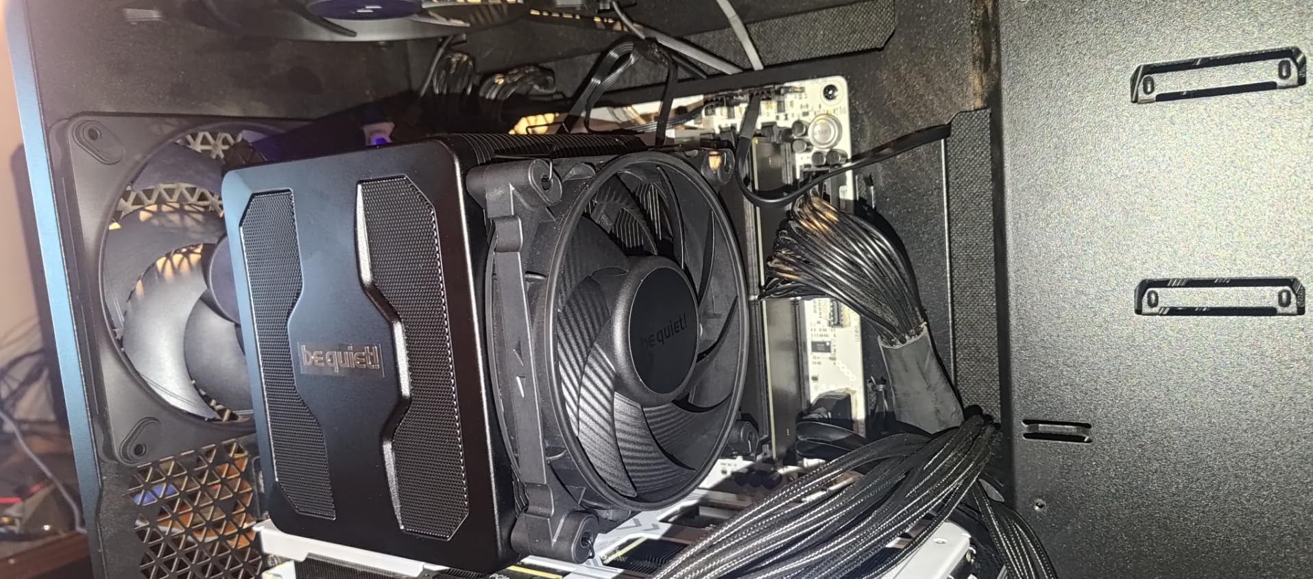 Dark Rock Pro 5 Quiet Cooling CPU Cooler | Immensely High Airflow | 7 high-Performance Copper Heat Pipes | Speed Switch | Thermal Grease | BK036 customer photo 1