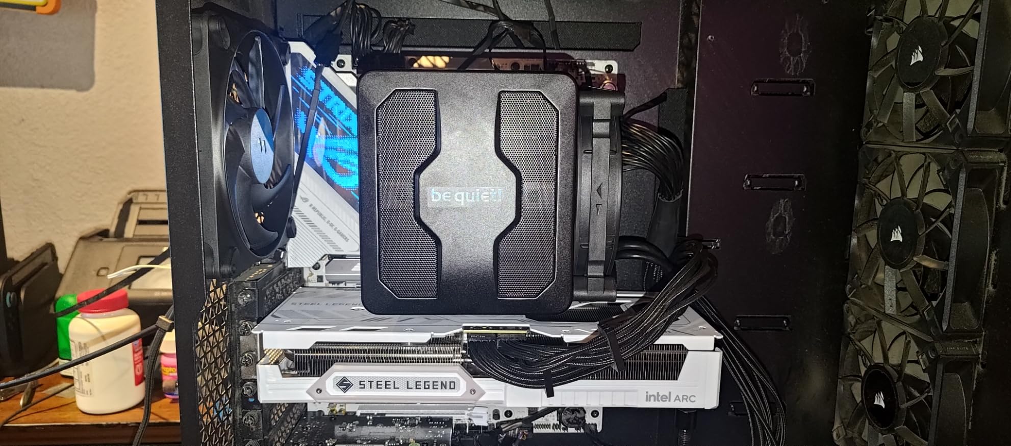 Dark Rock Pro 5 Quiet Cooling CPU Cooler | Immensely High Airflow | 7 high-Performance Copper Heat Pipes | Speed Switch | Thermal Grease | BK036 customer photo 2