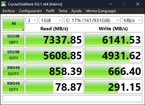 Crucial T500 1TB PCIe Gen4 NVMe Gaming PS5 SSD with Heatsink, Up to 7,300MB/s, TLC NAND, PlayStation 5 Compatible, Laptop, & Desktop (PC), Solid State Drive, Includes 1Mo Adobe CC - CT1000T500SSD5 customer photo 1
