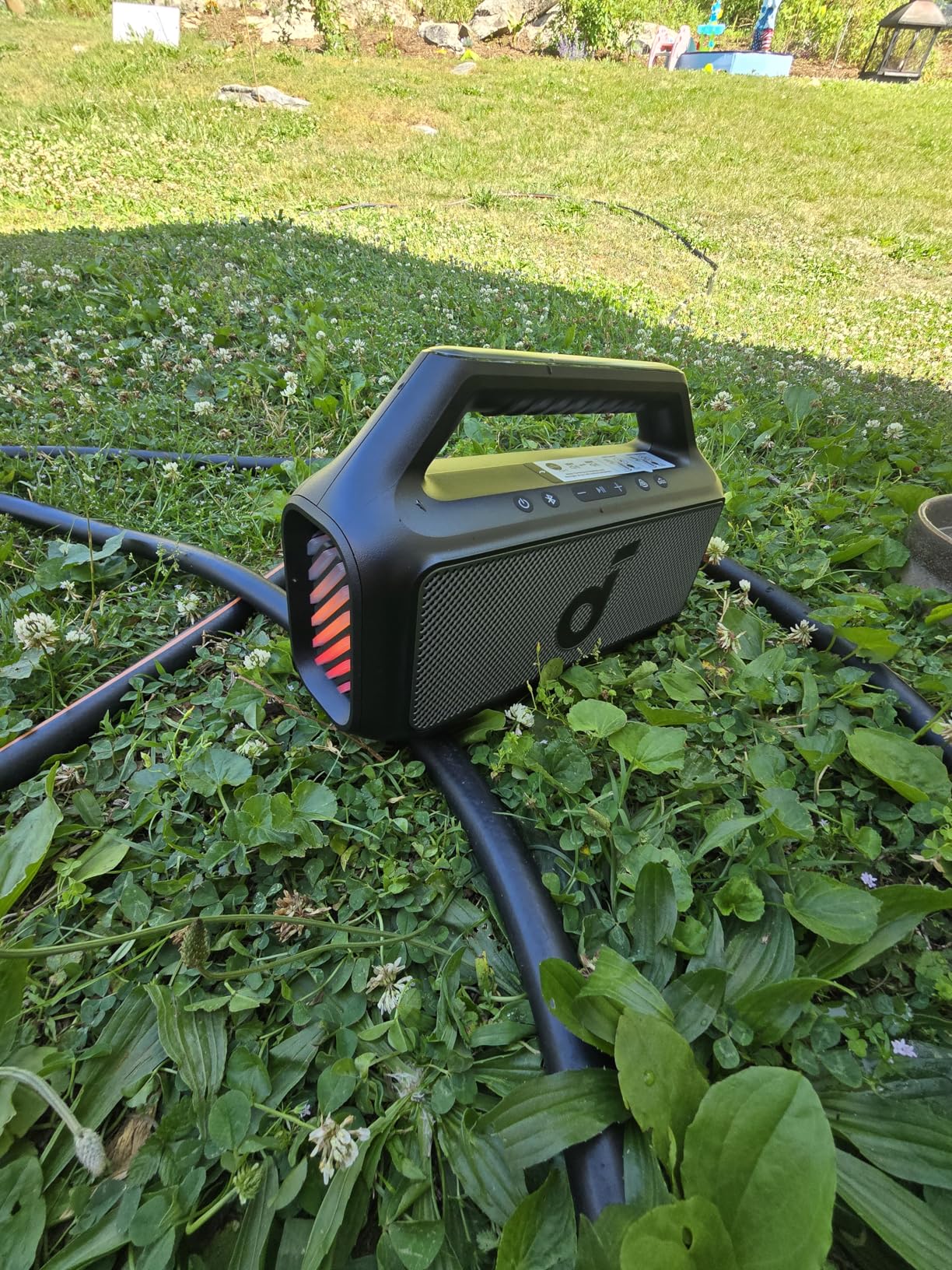Soundcore Boom 2 By Anker, Outdoor Speaker, 80W, Subwoofer, BassUp 2.0, 24H Playtime, IPX7 Waterproof, Floatable customer photo 1