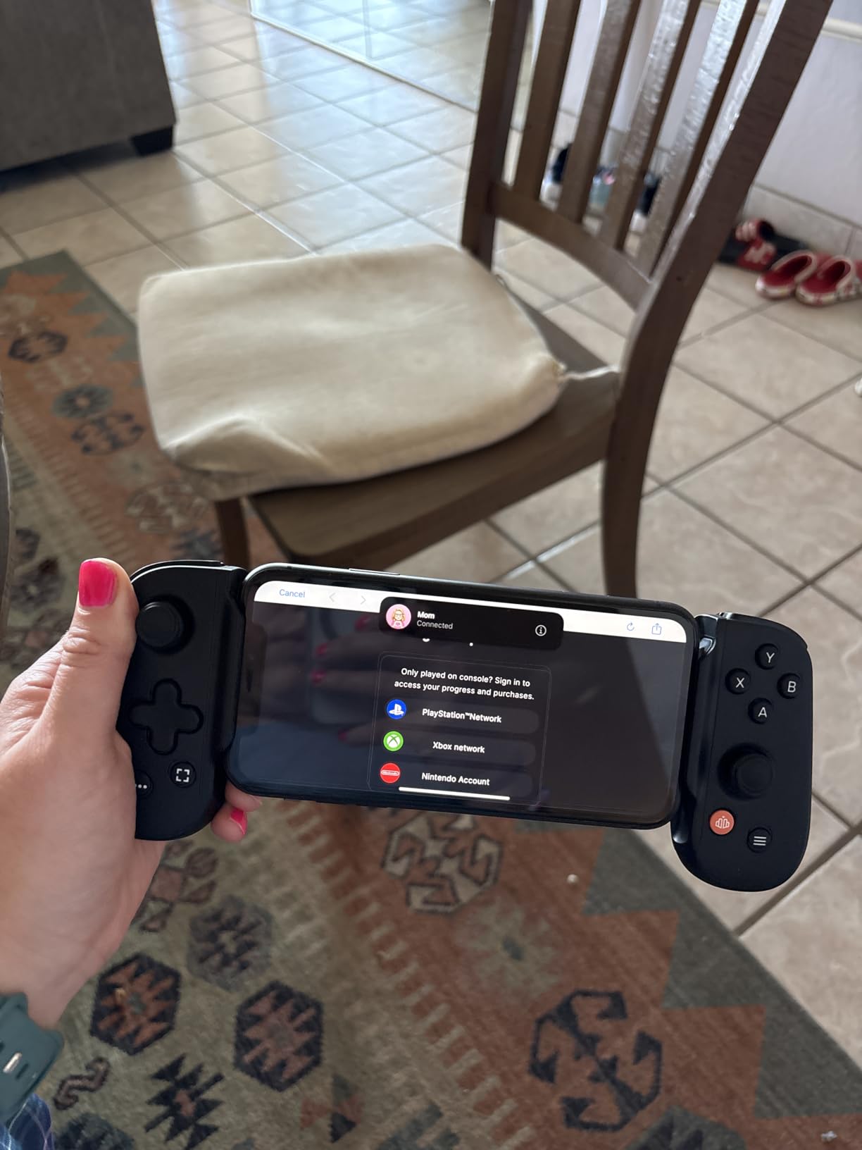 BACKBONE One Mobile Gaming Controller for iPhone 14 & Older (Lightning) 2nd Gen, Phone Controller, Play Xbox, PlayStation, PC, App Games & More customer photo 2
