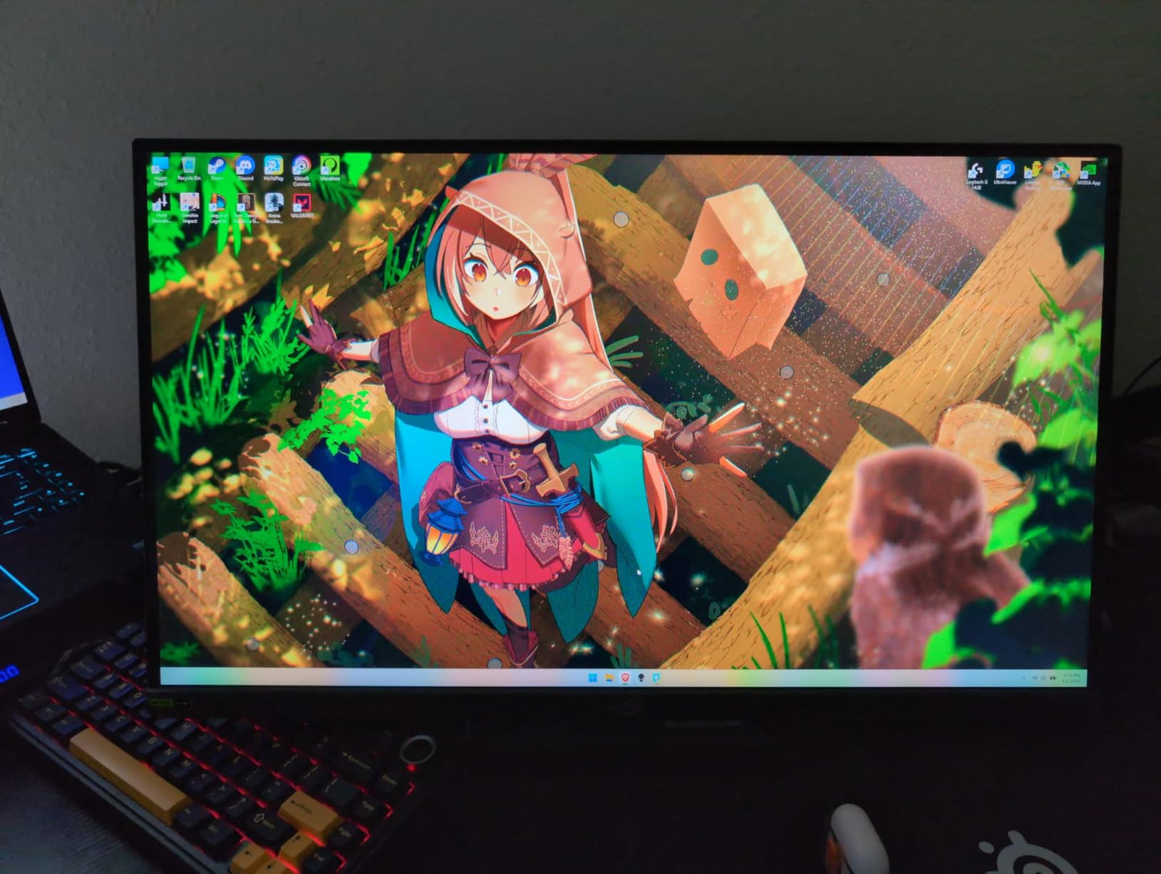 ASUS ROG XG27ACS 27 Inch 1440p 180Hz USB-C G-SYNC HDR Gaming Monitor | DisplayHDR 400, sRGB 133%, 1ms (GTG), Fast IPS, ELMB Sync, AI Gaming, Free Sync, for PS5 and Xbox customer photo 2