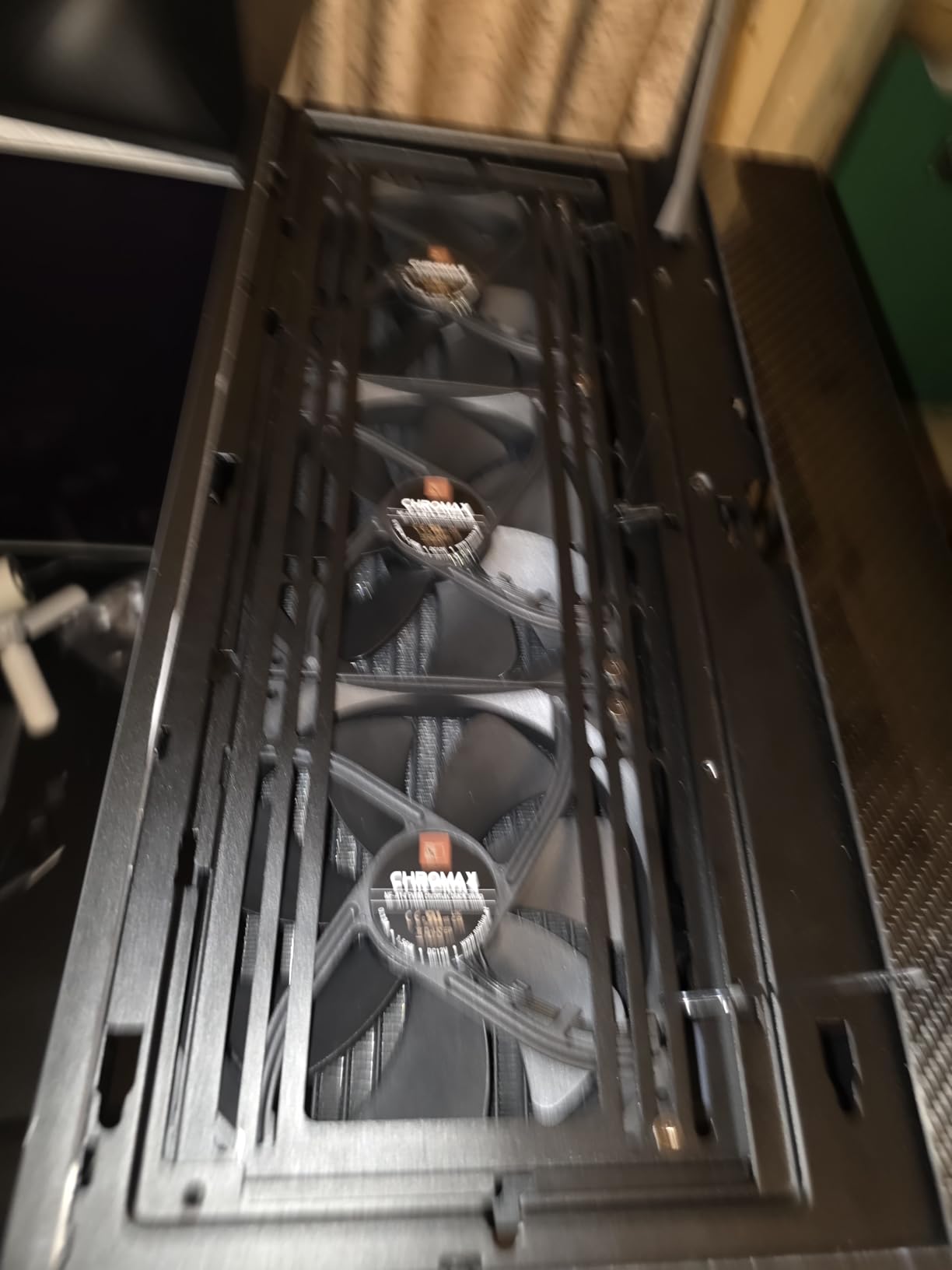 ASUS ProArt LC 420 All-in-one CPU Liquid Cooler with Illuminated System Status Meter and Three Noctua NF-A14 industrialPPC-2000 PWM 140mm Radiator Fans customer photo 1