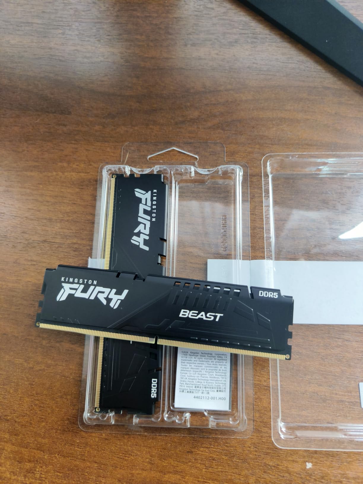 Kingston FURY Beast 32GB (2x16GB) 6000MT/s DDR5 CL30 Desktop Memory | AMD EXPO | Kit of 2 customer photo 2