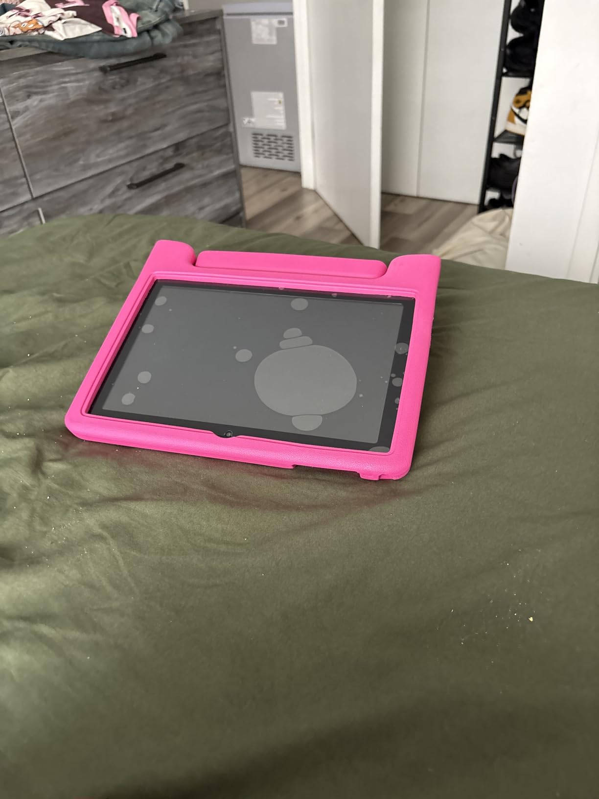 COLORROOM 2026 Upgraded Android 15 Tablet, 10inch Kids Tablet, Octa-core CPU, 10GB+64GB+1TB Expand Tablets for Kids with Kids Space, Parental Control, 6000mAh Big Battery,Touchscreen Tableta,Pink customer photo 1