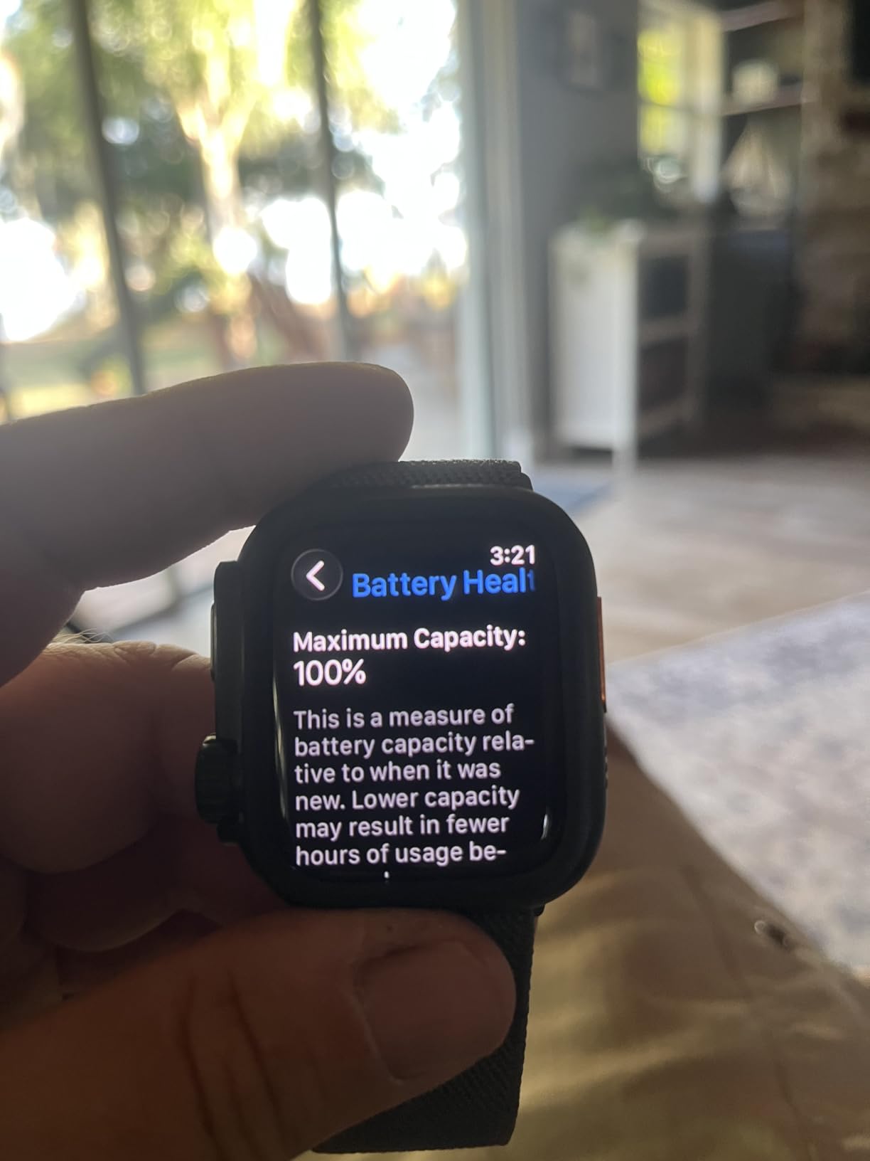 Apple Watch Series 9 [GPS, 45mm] - Midnight Aluminum Case with Midnight Sport Band, M/L (Renewed Premium) customer photo 2