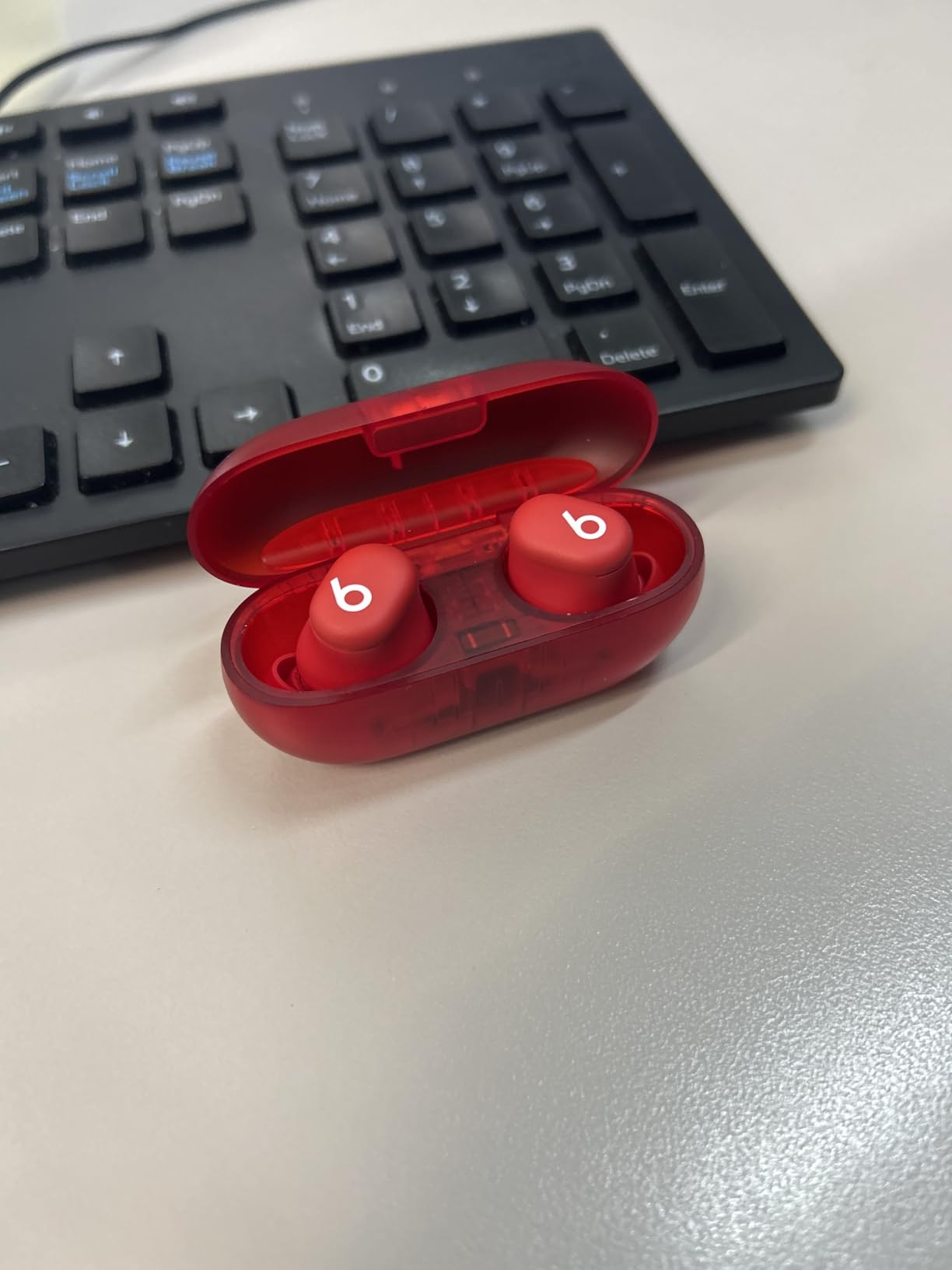 Beats Solo Buds - Wireless Bluetooth Earbuds | 18 Hours of Battery Life | Apple & Android Compatibility | Built-in Microphone - Matte Black customer photo 1