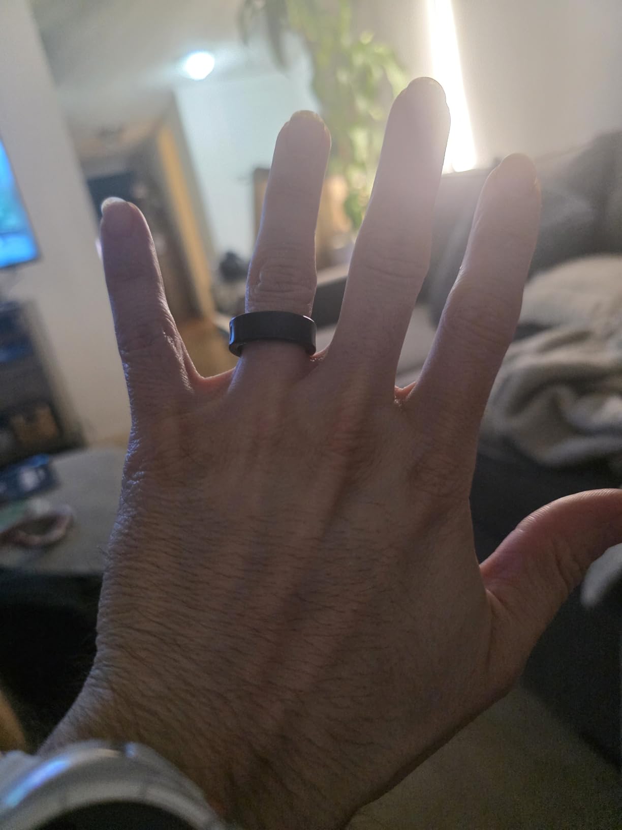 Samsung Galaxy Ring, AI Smart Ring, Size First w/Sizing Kit, No App Subscription, Fitness Monitor, Sleep Tracker, Up to 7-Day Battery, Titanium Black customer photo 1