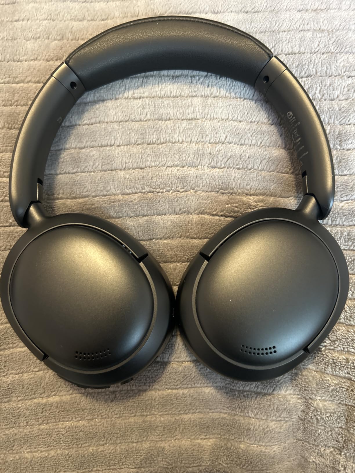 W800BT Pro Hybrid Active Noise Cancelling Headphones - Hi-Res Audio - AI Call Noise Cancellation - 45H Playtime - Fast Charging - Foldable - Wireless Over-Ear Bluetooth 5.4 Headphones - Black customer photo 1