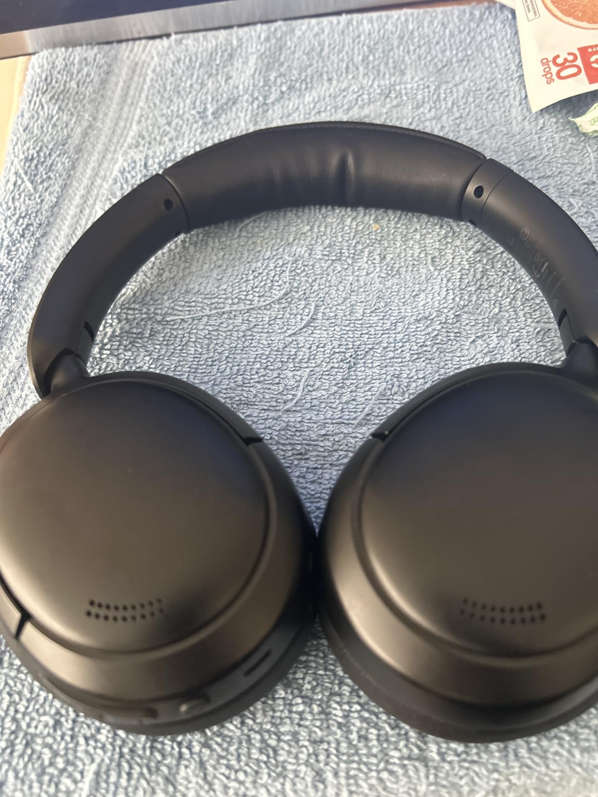 W800BT Pro Hybrid Active Noise Cancelling Headphones - Hi-Res Audio - AI Call Noise Cancellation - 45H Playtime - Fast Charging - Foldable - Wireless Over-Ear Bluetooth 5.4 Headphones - Black customer photo 2