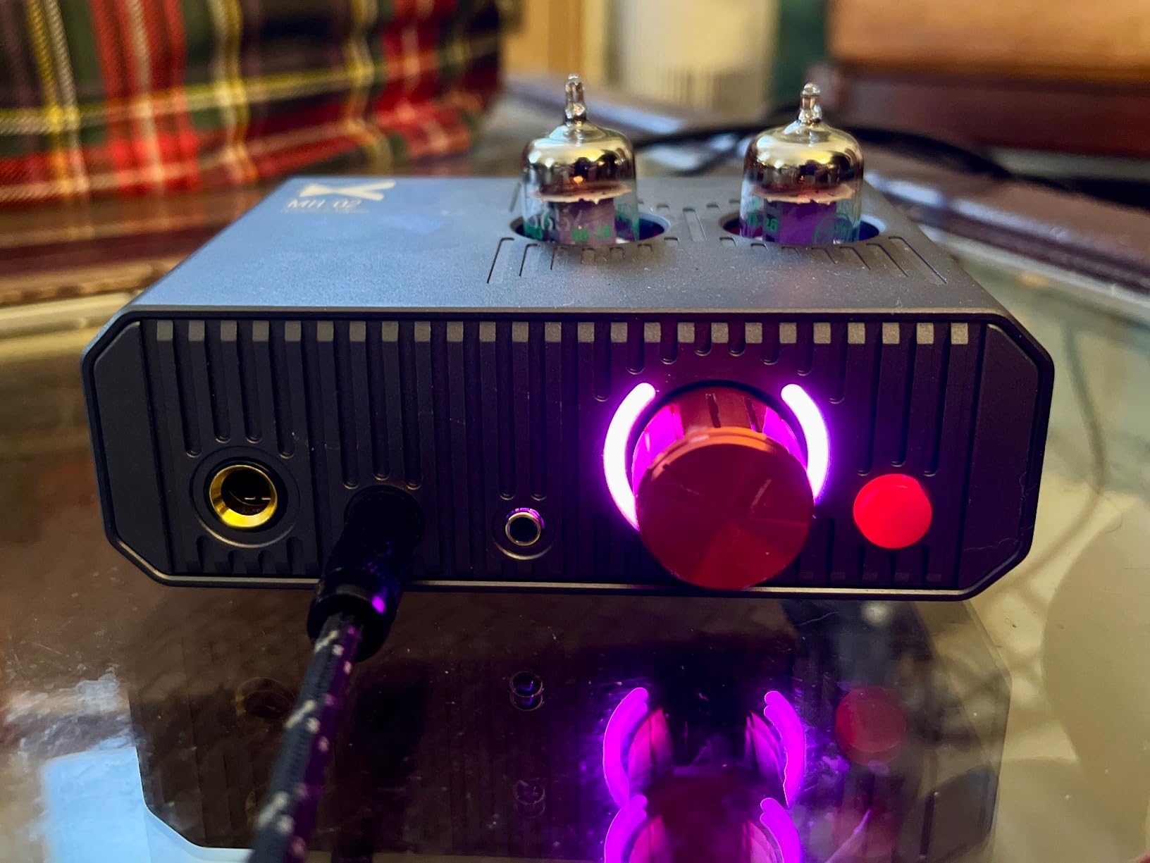 xDuoo MH-02 DAC Headphone Amplifier Combo, 6J1 Tube Preamp, 1300mW Powerful Output Class A amp customer photo 1