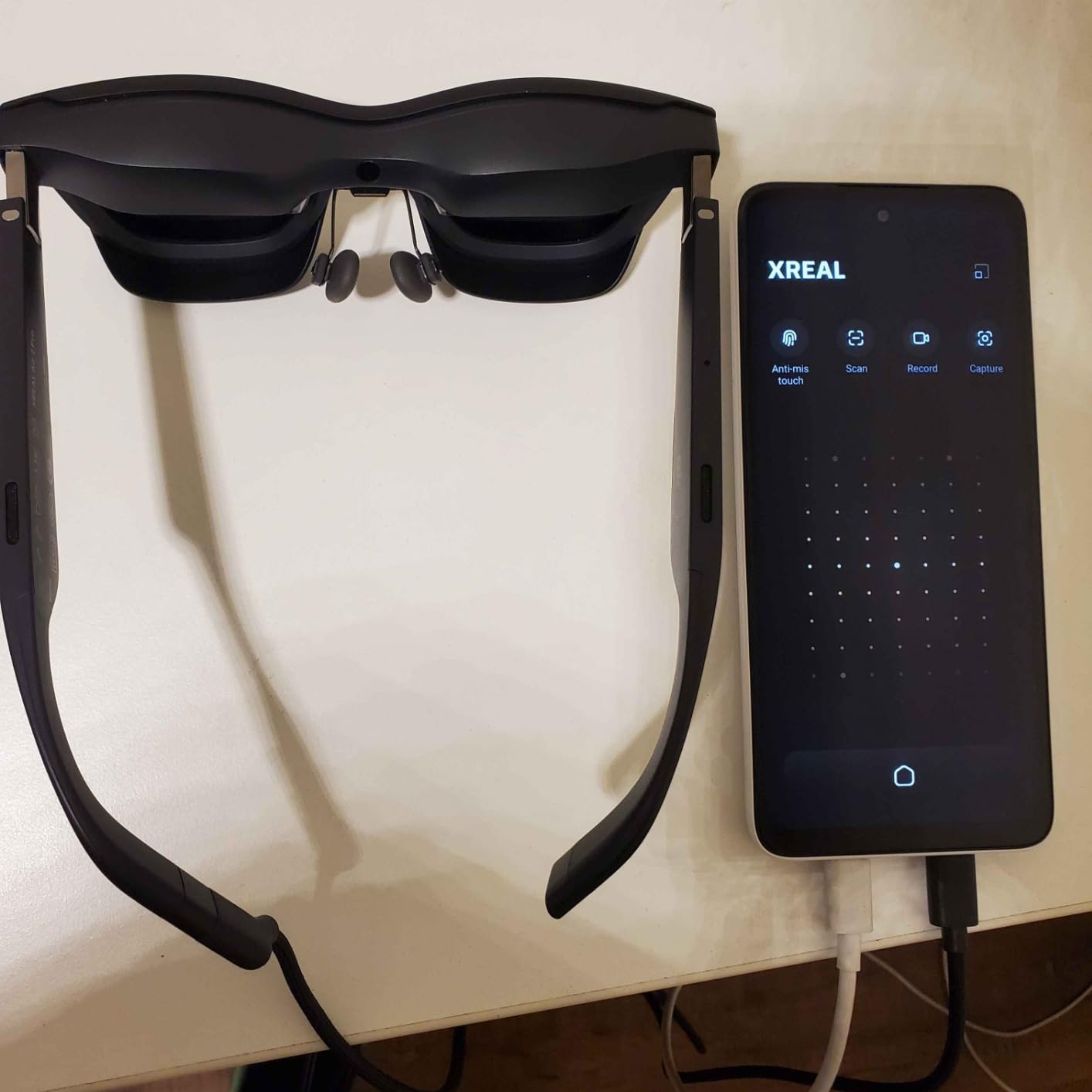 XREAL Beam Pro, the AR Glasses Spatial Computing Companion, 3D Cameras, Android 14, Supports All Google Play Store apps, Multiple Spatial Experiences for Movies, TV and Gaming, FHD 1080p (8G+256G) customer photo 2