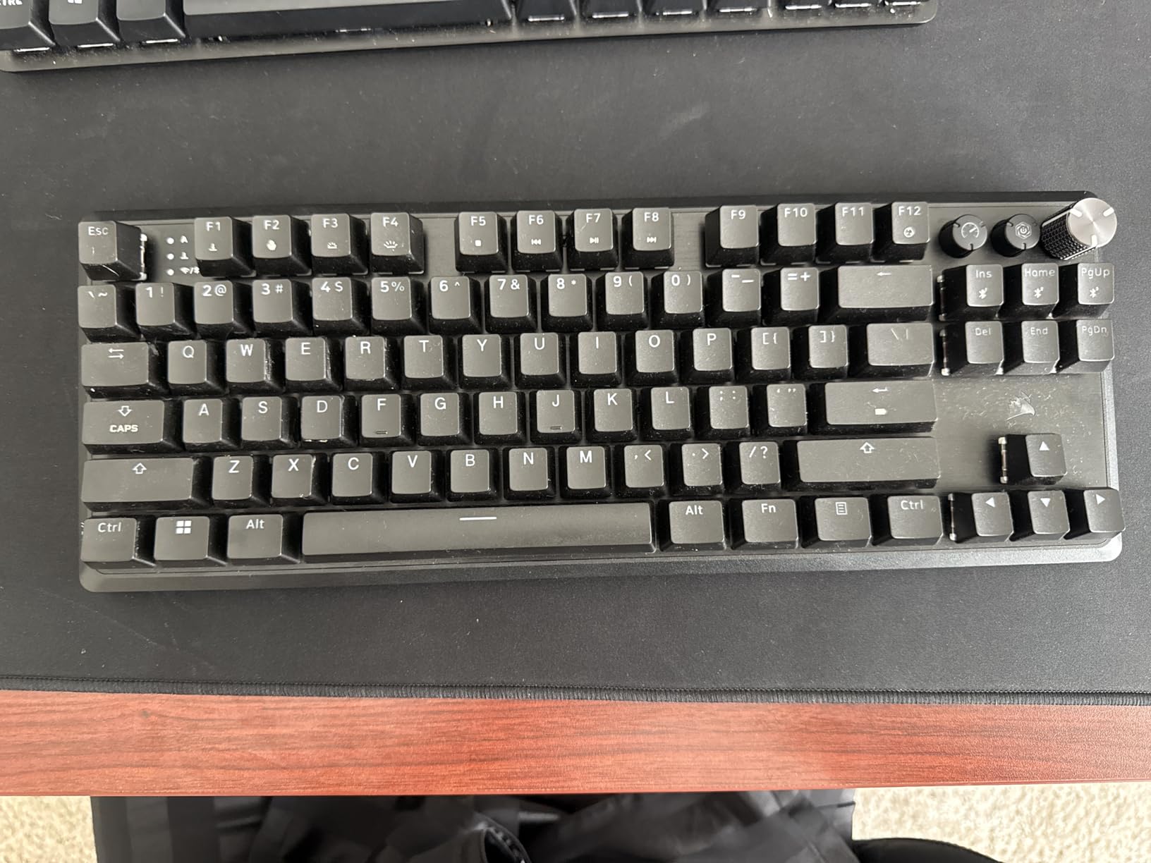 Corsair K70 CORE TKL Wireless RGB Tenkeyless Mechanical Gaming Keyboard - Pre-Lubed MLX Red v2 Linear Switches, SOCD, ABS Double-Shot Keycaps, Sound Dampening, 1000Hz Polling, QWERTY NA - Black customer photo 1