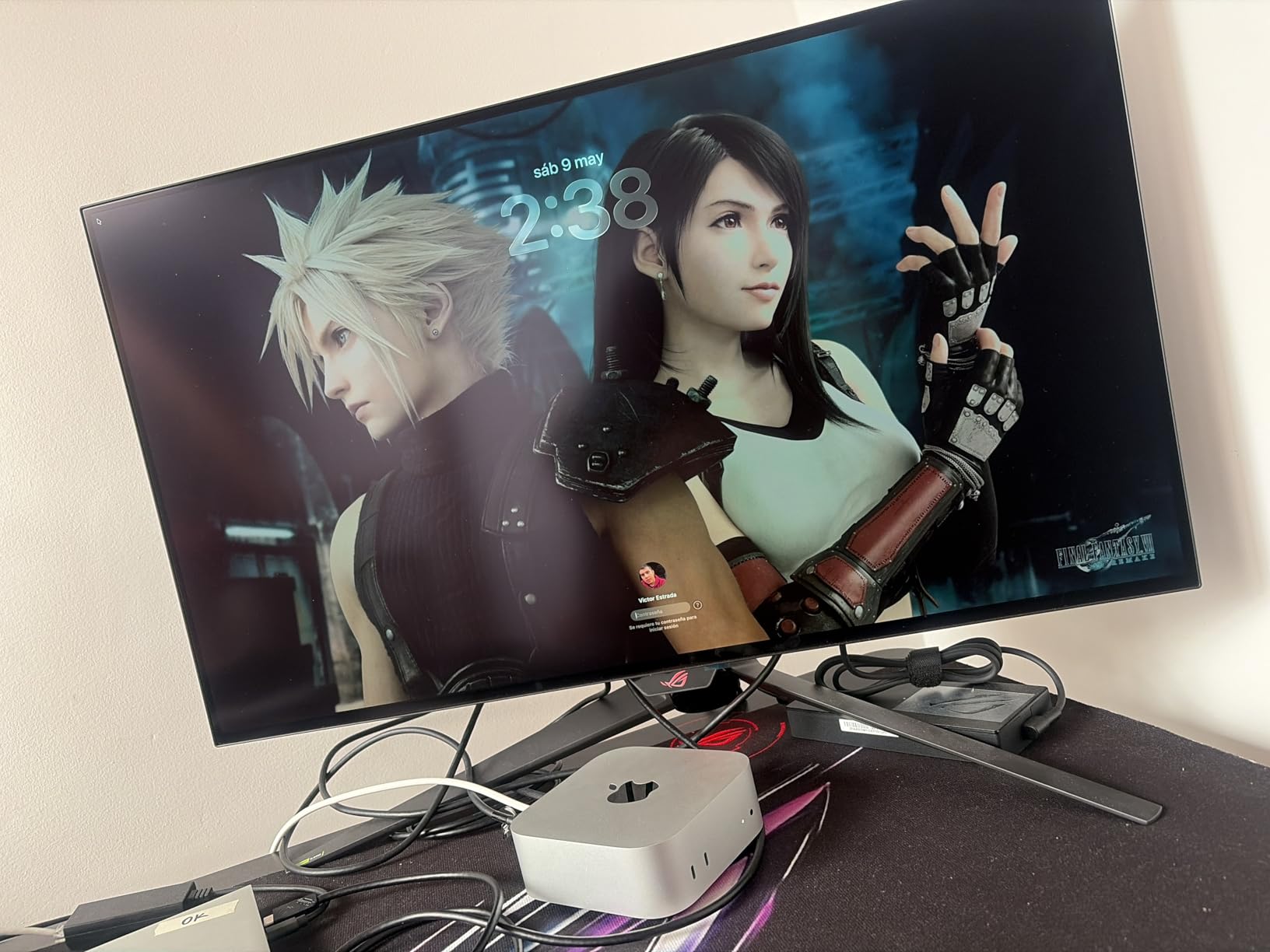 ASUS ROG PG32UCDP 32 Inch 4K 240Hz OLED Gaming Monitor | Dual Mode FHD 480Hz, Custom Heatsink, 0.03ms, G-SYNC Compatible, AI Gaming, USB-C 90W, True 10-bit, for PS5 and Xbox customer photo 1