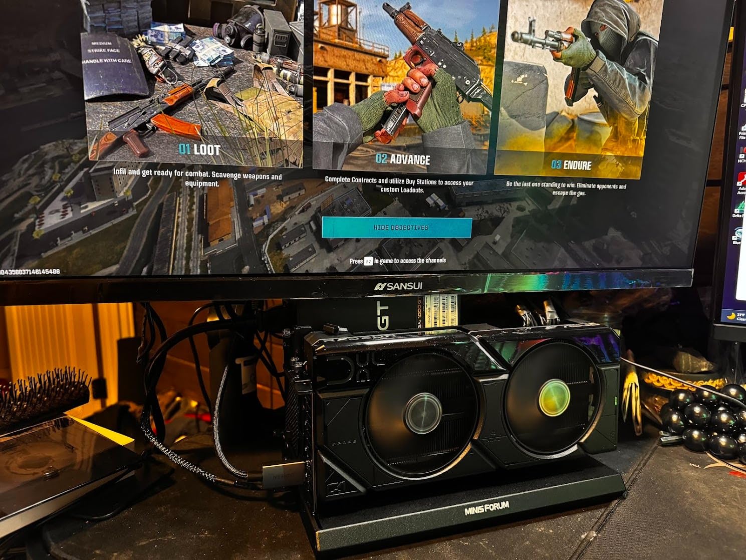 MINISFORUM DEG1 External GPU Dock Station, Mini eGPU Enclosure for RTX 4090, AMD RX 7900 XTX, Support ATX/SFX Standard Power Supplies, Oculink Interface Graphics Dock Station customer photo 1