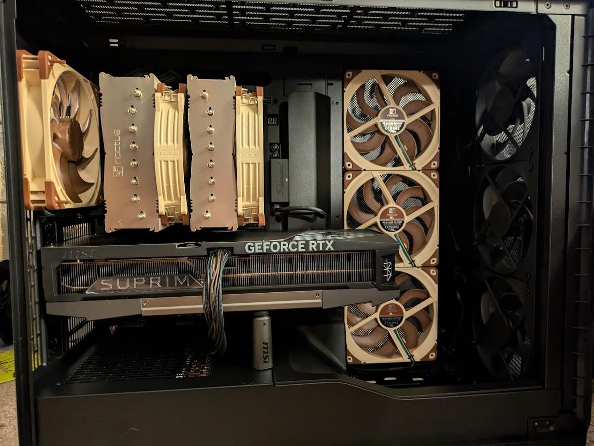 Noctua NF-A14x25 G2 PWM, Premium-Quality Quiet 140mm PC Fan, 4-pin (Brown) customer photo 2