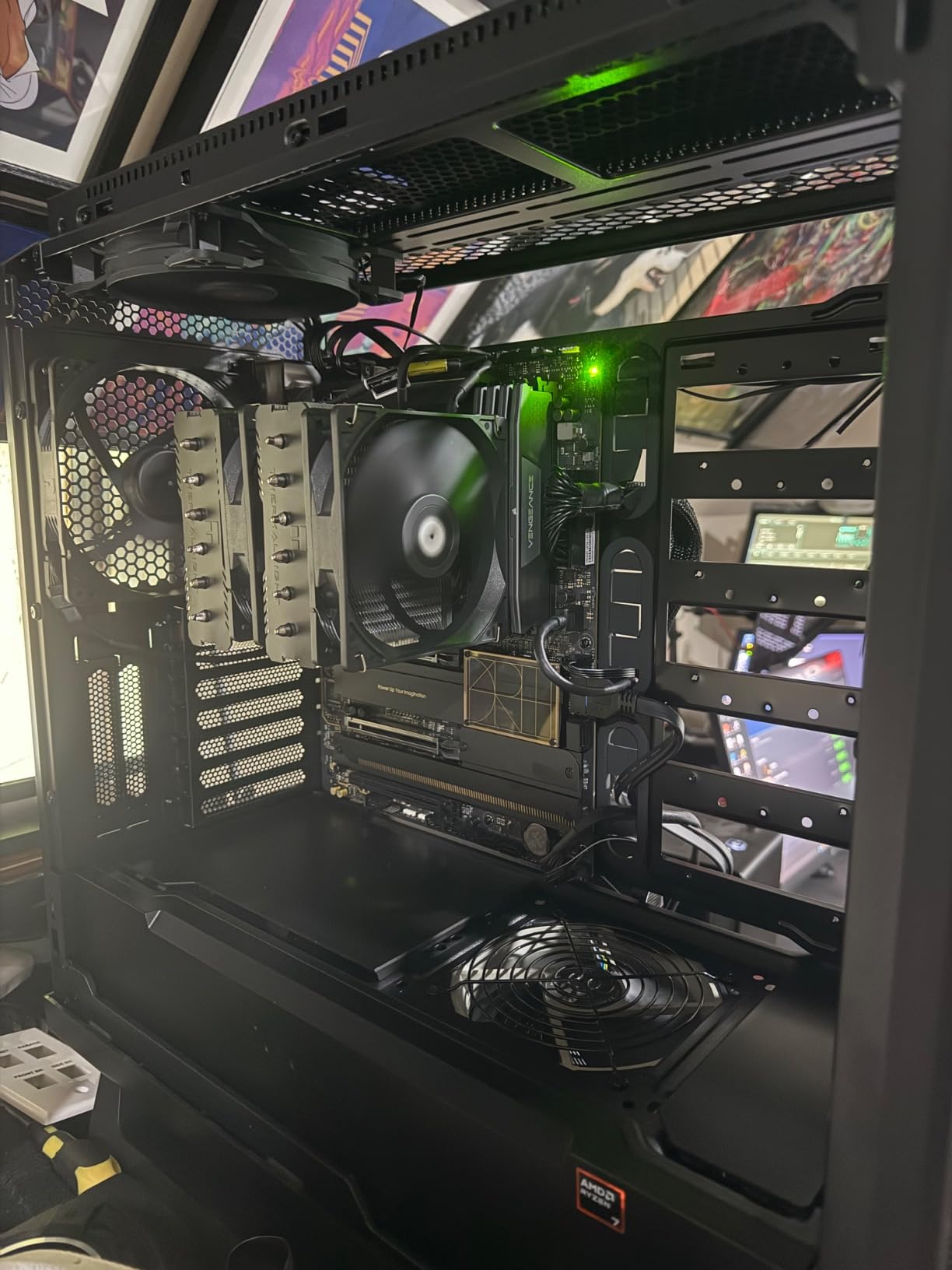ASUS ProArt X870E-CREATOR WiFi AMD AM5 X870E ATX Motherboard PCIe 5.0 x16 Slots with Full Support for Next-gen GPUs, 16+2+2 Power Stages, DDR5, Dual USB4, 10 Gb & 2.5 Gb LAN, WiFi 7, Four M.2 Slots customer photo 2