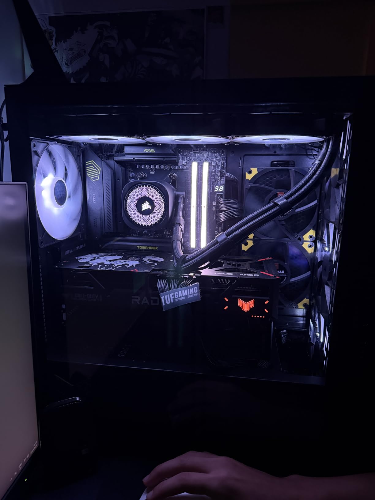 CORSAIR Nautilus 240 RS ARGB Liquid CPU Cooler - 240mm AIO - Low-Noise - Direct Motherboard Connection - Daisy-Chain - Intel LGA 1851/1700, AMD AM5/AM4 - 2X RS120 ARGB Fans Included - Black customer photo 2