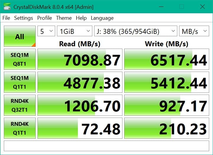 Lexar 8TB NM790 Internal NVMe SSD, 7000/6200 MB/s, M.2 2280, PCIe Gen 4x4 | Compatible with PS5, Gamers & Content Creators, PC & Laptops, SLC Cache, Single-Sided Design (LNM790X008T-RNNNU) customer photo 2