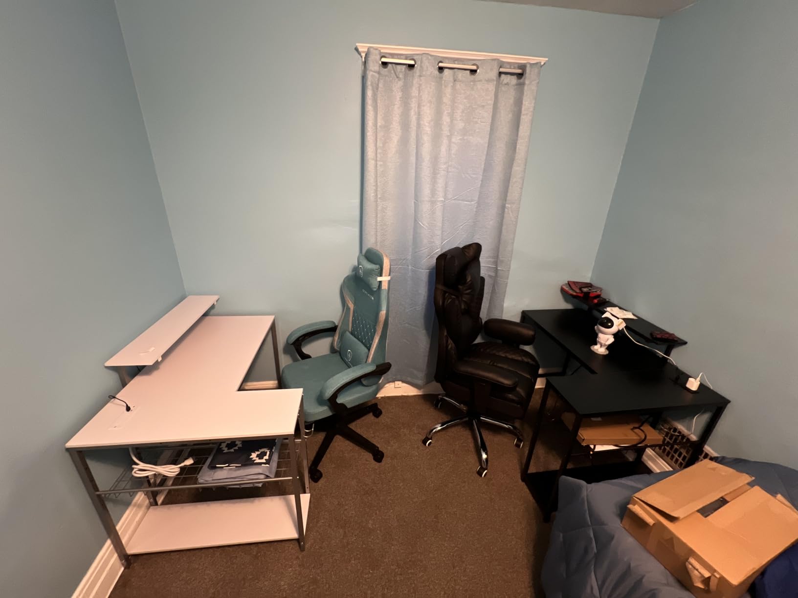 Bestier Gaming Desk with Power Outlets, 42