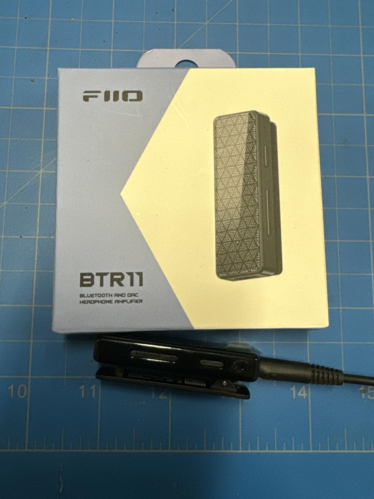FiiO BTR11 Bluetooth 5.3 Receiver LDAC 3.5mm Built-in Mic Wireless Audio Headphone Amplifier Adapter customer photo 1