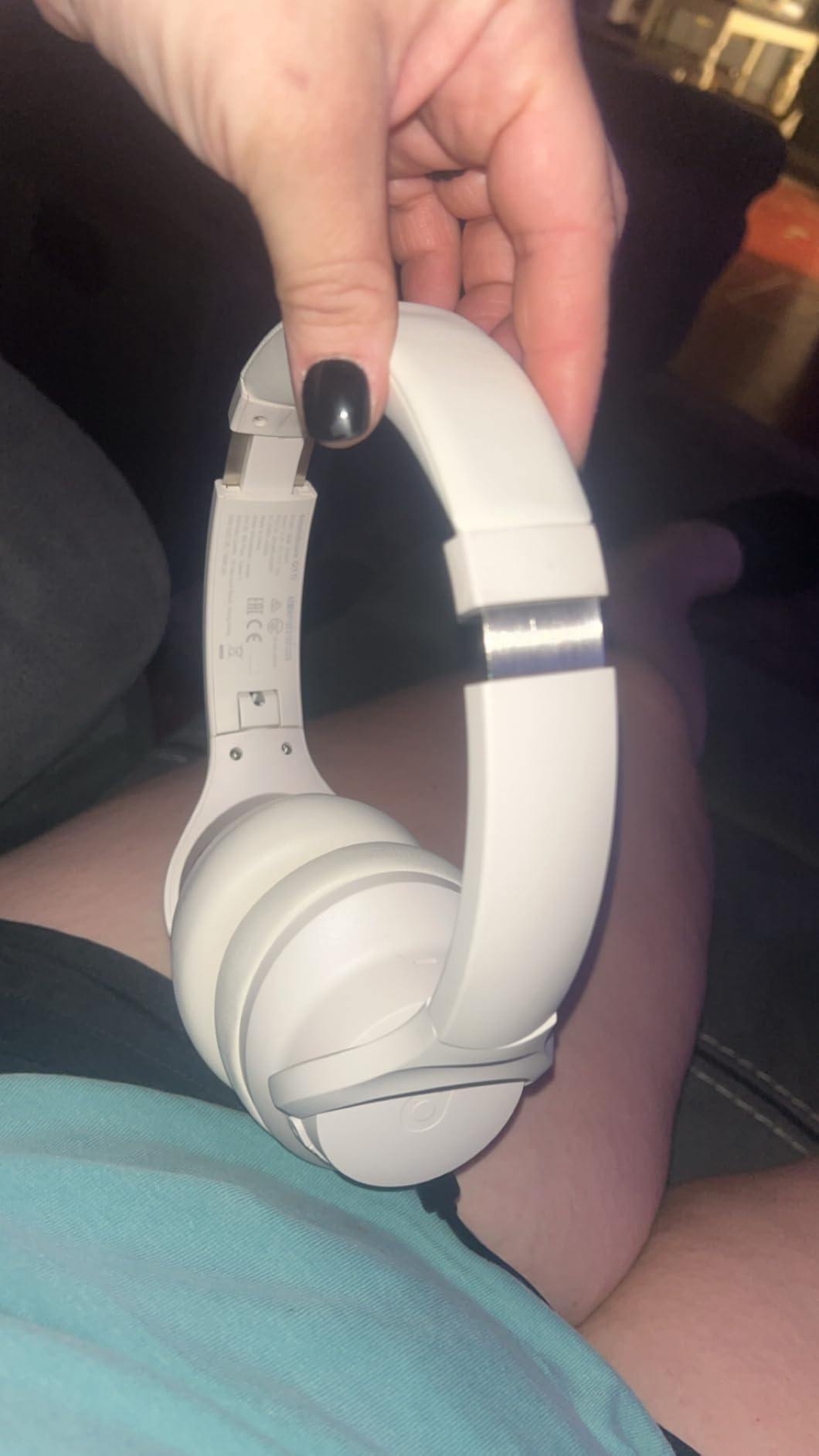 Soundcore Q11i Wireless Over-Ear Bluetooth Headphones by Anker, Deep Bass, 60H Playtime, Hi-Res Audio, Detachable Ear Cushions, Multipoint Connection customer photo 2