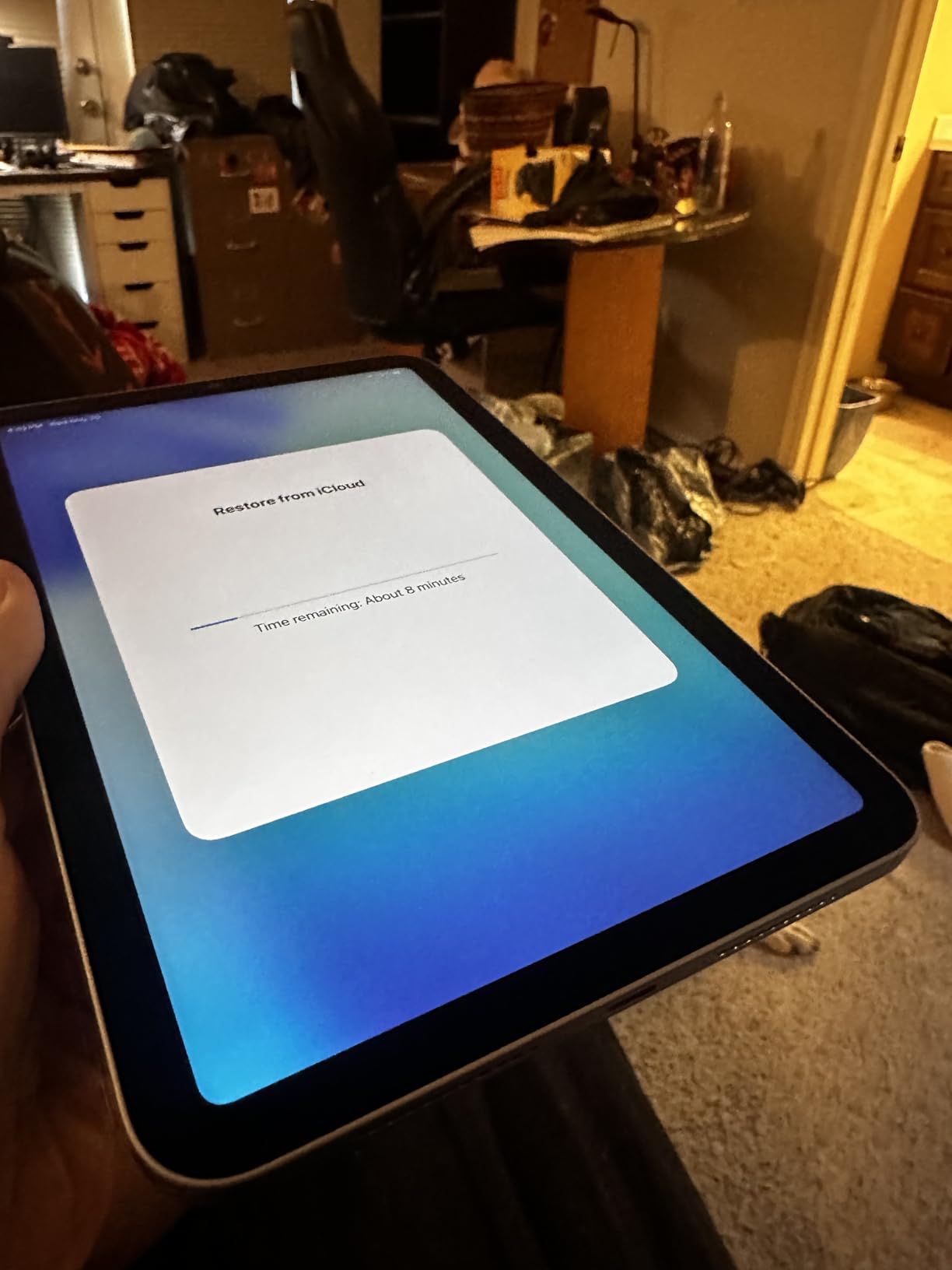 iPad mini (A17 Pro): Apple Intelligence, 8.3-inch Liquid Retina Display, 128GB, Wi-Fi 6E, 12MP Front/12MP Back Camera, Touch ID, All-Day Battery Life - Space Gray customer photo 1