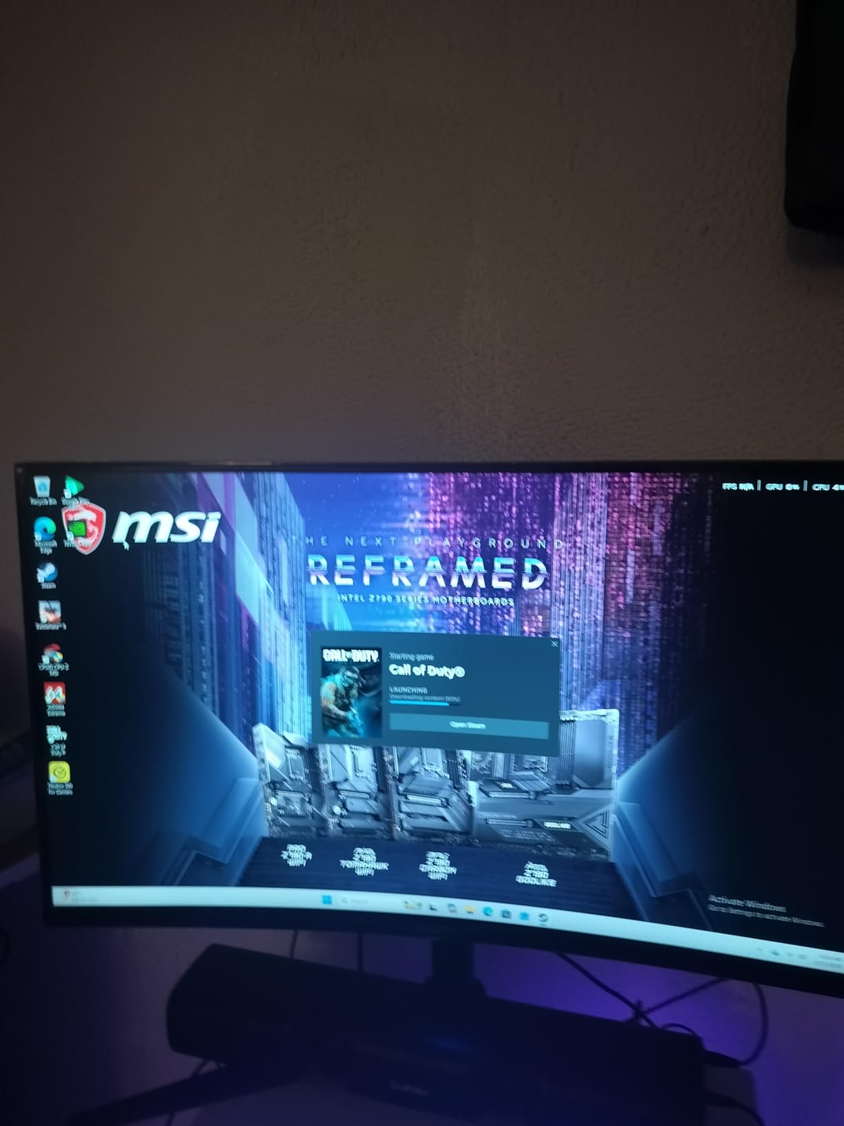 Nitro 27in FHD 1920x1080 Curved 280Hz Gaming Monitor XZ270 Zbmiiphx | 1ms, AMD FreeSync Premium, sRGB 99%, 2xHDMI, DisplayPort, 1500R Curve, Ergo Stand, Speaker, VESA Mountable customer photo 2