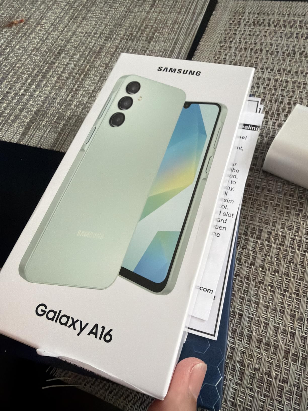 Galaxy A16 4G Dual SIM (128GB, 2025) 6.7 90Hz AMOLED, Splash Resistant, 8Core, 50MP Camera (Factory Unlocked International Model for GSM, Global) A165M/DS (25W Fast Charger Bundle, Black) customer photo 1