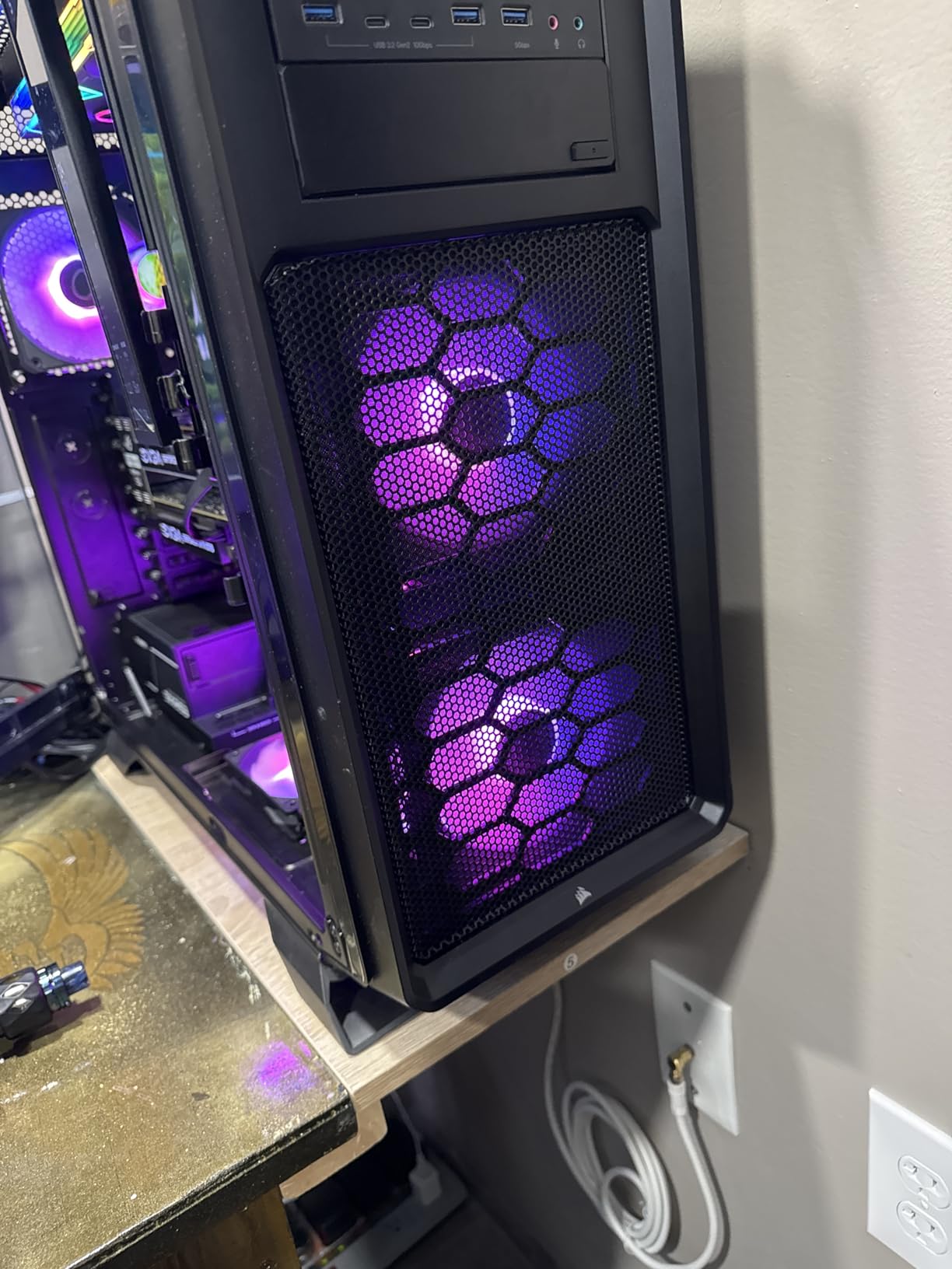 Cooler Master MF120 Lite 120mm PC Case Fan|Liquid Cooler|Air Cooler 3-Pack, 120mm aRGB Lighting, aRGB Splitter, Dynamic PWM 1,750 RPM, Air Balance Blades, Hybrid | PBT Frame customer photo 2