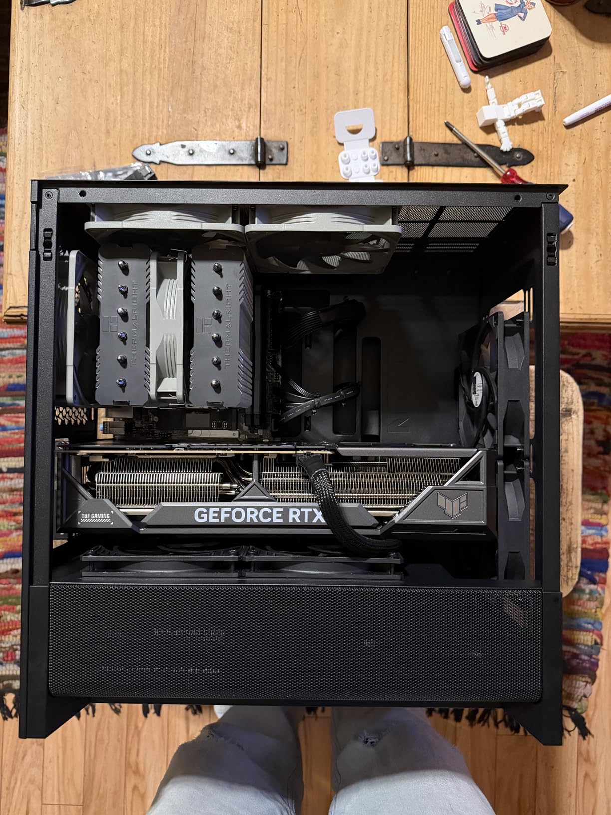 NZXT H3 Flow - Micro-ATX PC Case - Optimized Airflow - Includes 1 x 120mm Rear Fan - Supports Full-Sized GPUs - Fits 280mm Front, 240mm Top Radiator - Back-Connect Motherboard - Black customer photo 2