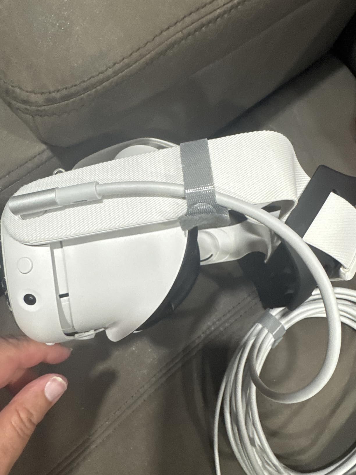 KIWI design Link Cable with Charging 16FT Compatible with Meta Quest 3S/3/2/Pro/Pico 4 Accessories and PC/SteamVR, USB 3.0 to USB C Link Cable with 5Gbps Super Speed for Extended Gameplay, White customer photo 2