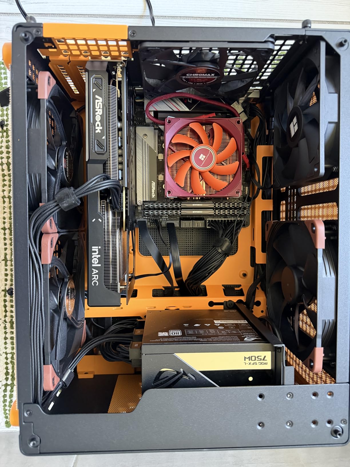Intel Arc B570 Challenger 10GB OC GDDR6 Graphics Card, 2600 MHz GPU, 19 Gbps Memory, Dual Fan, Metal Backplate, HDMI 2.1a, DisplayPort 2.1, 0dB Cooling customer photo 1