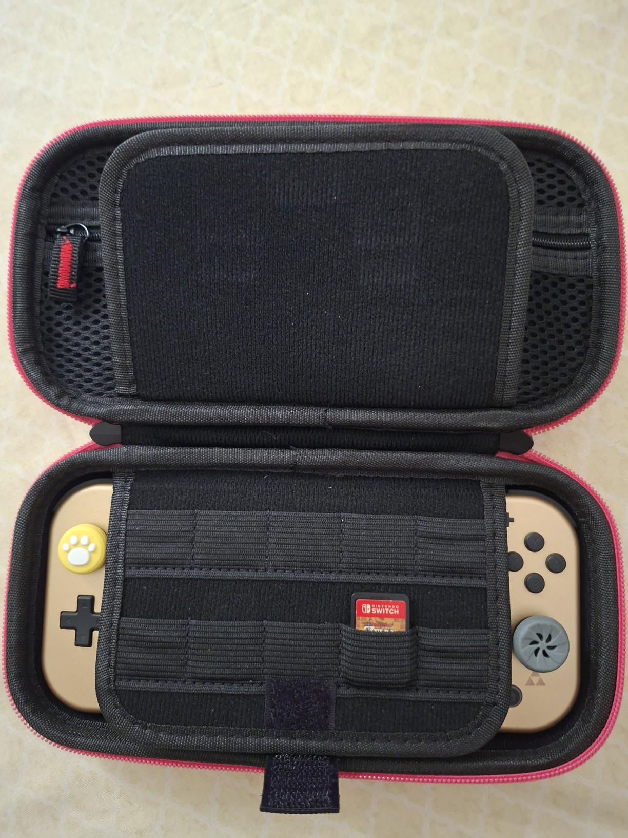 daydayup Switch Carrying Case Compatible with Nintendo Switch 2, with 24 Games Cartridges Protective Hard Shell Travel Carrying Pouch for Console & Accessories customer photo 2