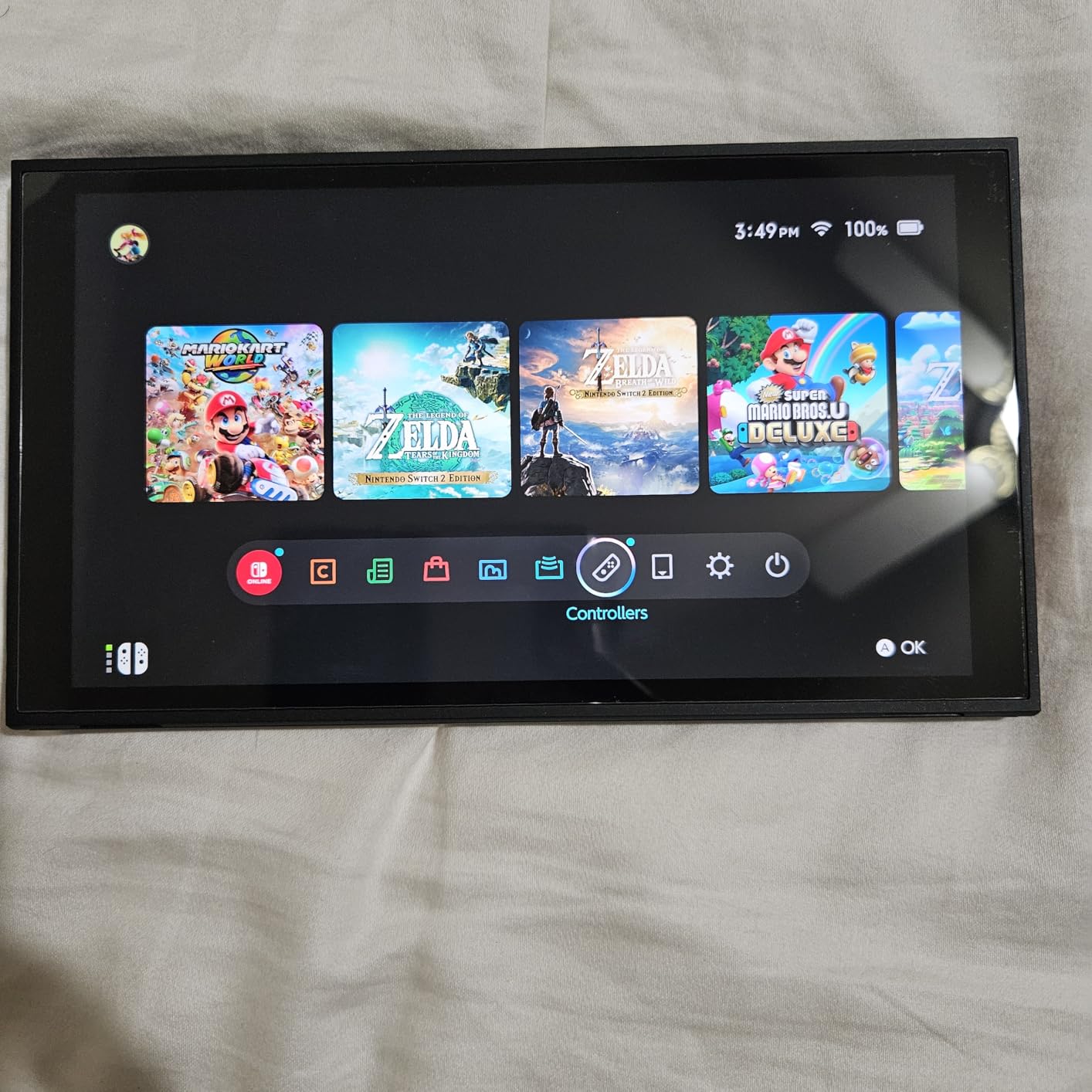 amFilm Tempered Glass Screen Protector Compatible with Nintendo Switch 2 7.9