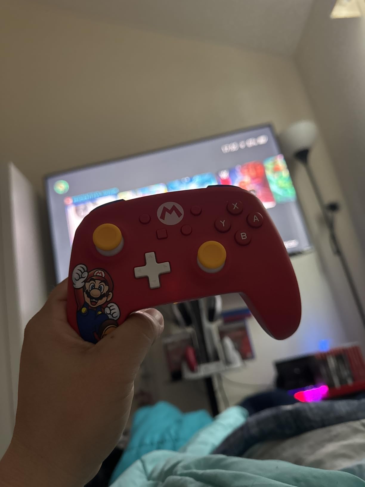 PowerA Wireless Controller - Nintendo Switch/Switch Lite/Switch-OLED Model, Nintendo Switch 2, Jet Black, Gamepad, Bluetooth, Motion Controls, Advanced Gaming Buttons, officially licensed customer photo 2