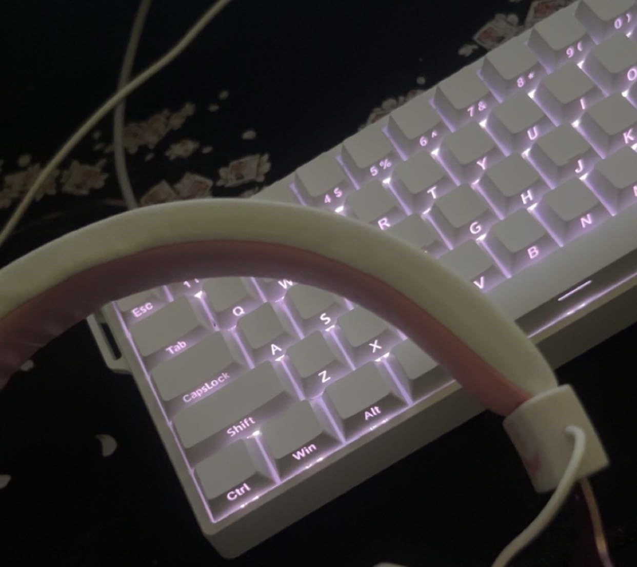 AULA WIN60 HE - 60% Mechanical Gaming Keyboard Wired, Magnetic Switch Hot Swappable, Adjustable Actuation Rapid Trigger Mode, 8000 Hz Polling Rate, RGB Small Keyboard 60 Percent Compact Design for PC customer photo 1