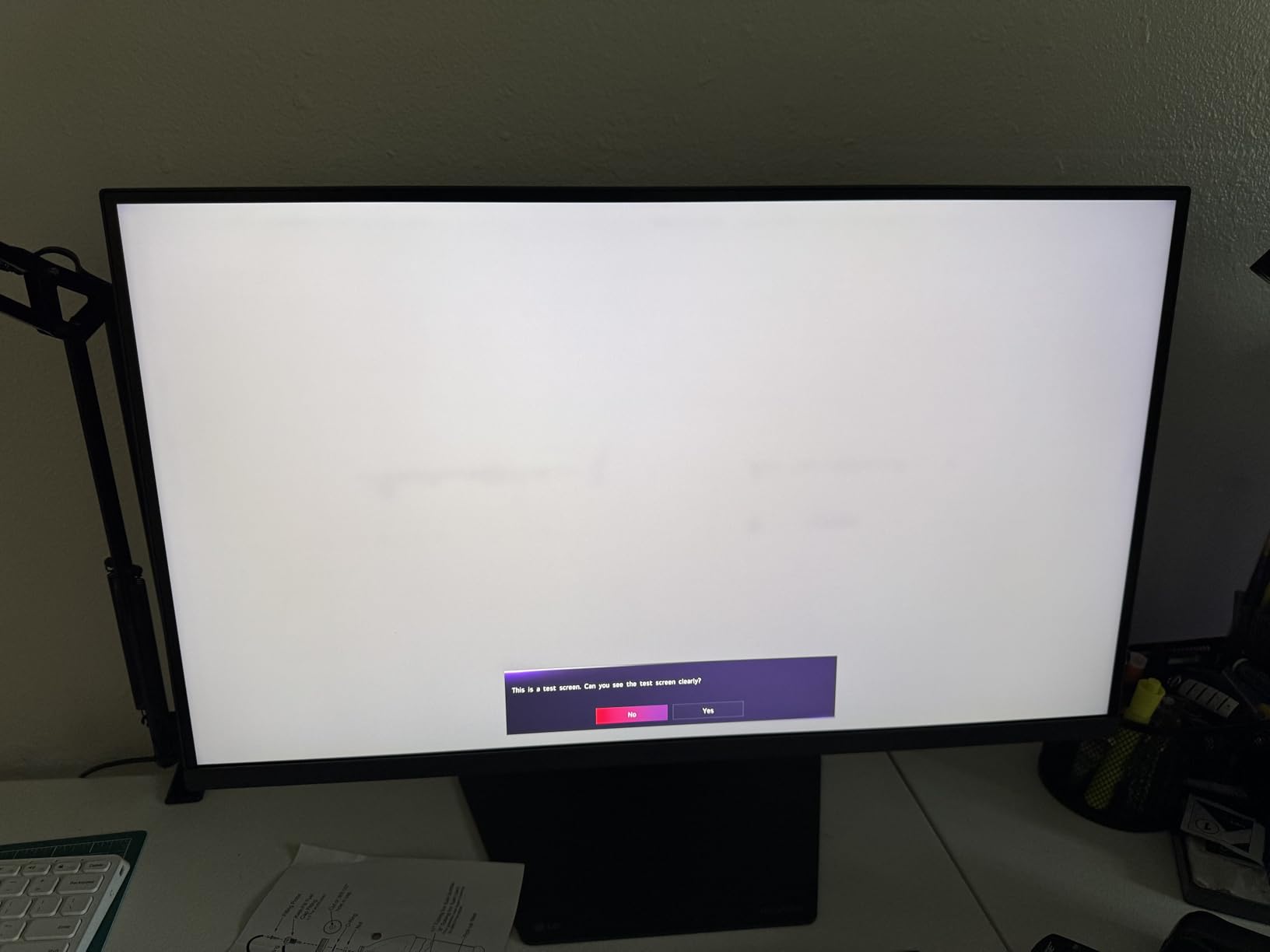 LG 27G850A-B 27-inch Ultragear 4K UHD (3840 x 2160) IPS Gaming Monitor, Dual-Mode 240Hz, 1ms, NVIDIA G-Sync Compatible, AMD FreeSync Premium Pro, VESA DisplayHDR 600, HDMI, DisplayPort 2.1, Black customer photo 1