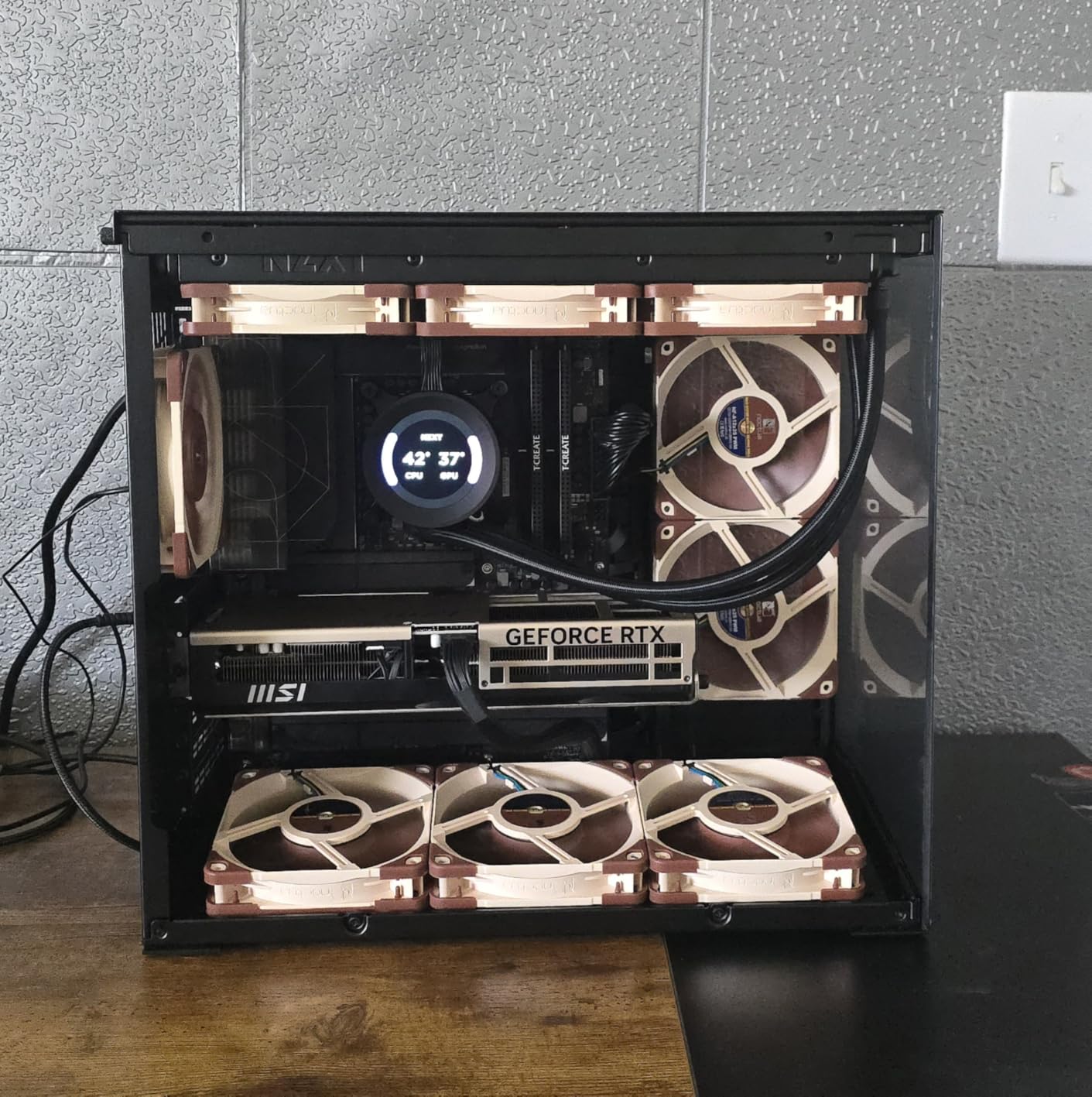 MSI Gaming RTX 5080 16G Inspire 3X OC Graphics Card (16GB GDDR7, 256-bit, Extreme Clock TBD MHz, DisplayPort x 3 2.1a, HDMI 2.1b, NVIDIA Blackwell Architecture) customer photo 1