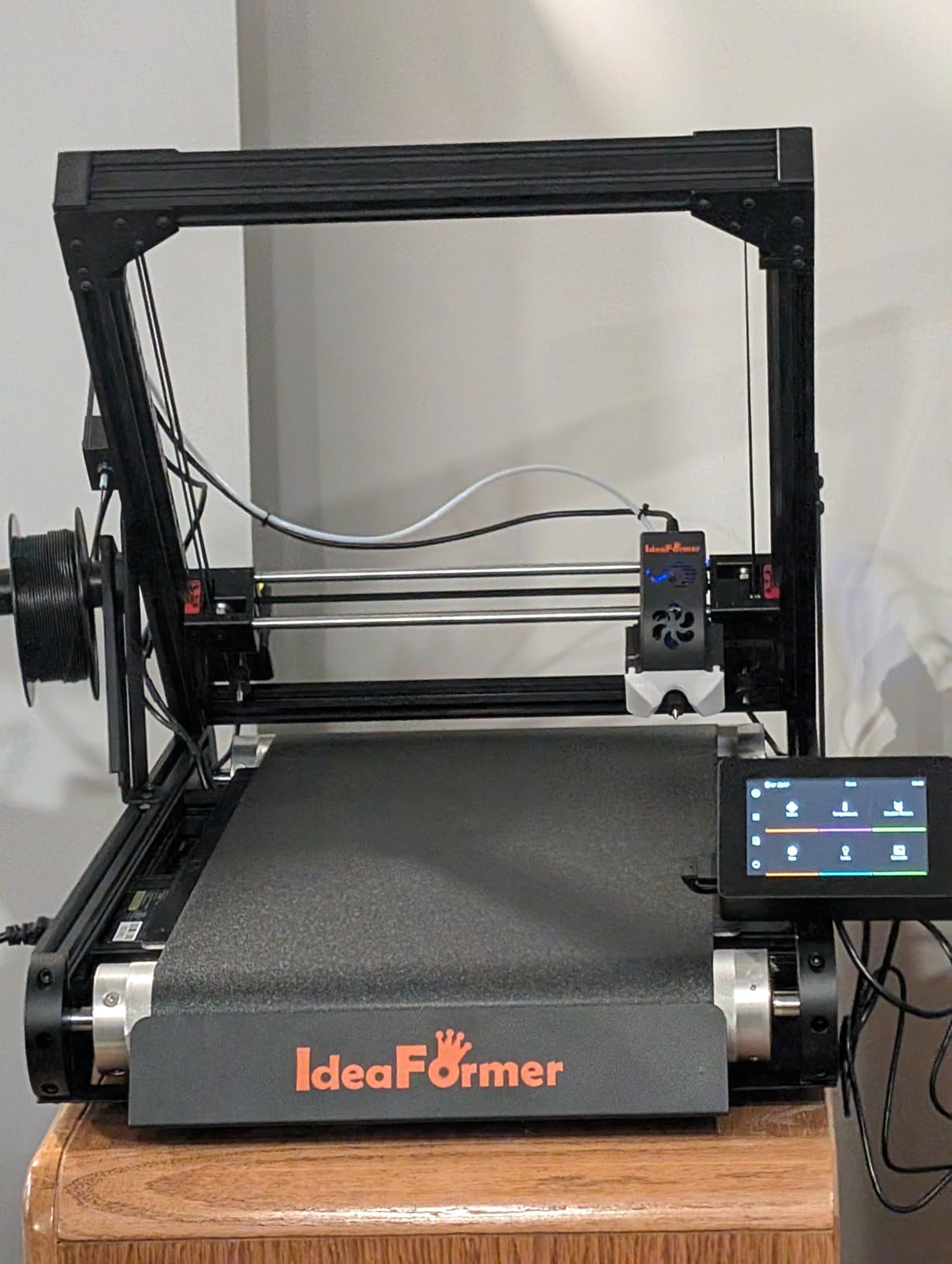 Official IdeaFormer-3D IR3 V2 Conveyor Belt 3D Printer, Infinite Z Axis Continuous Printing Belt Printer Large Format 250x250xInfinity mm for Cosplay, Prototyping & Production Auto Leveling 400mm/s Speed customer photo 2