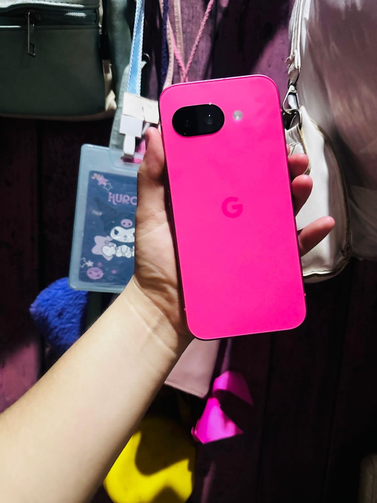 Pixel 9a with Gemini - Unlocked Android Smartphone with Incredible Camera and AI Photo Editing, All-Day Battery, and Powerful Security - Peony - 128 GB customer photo 1