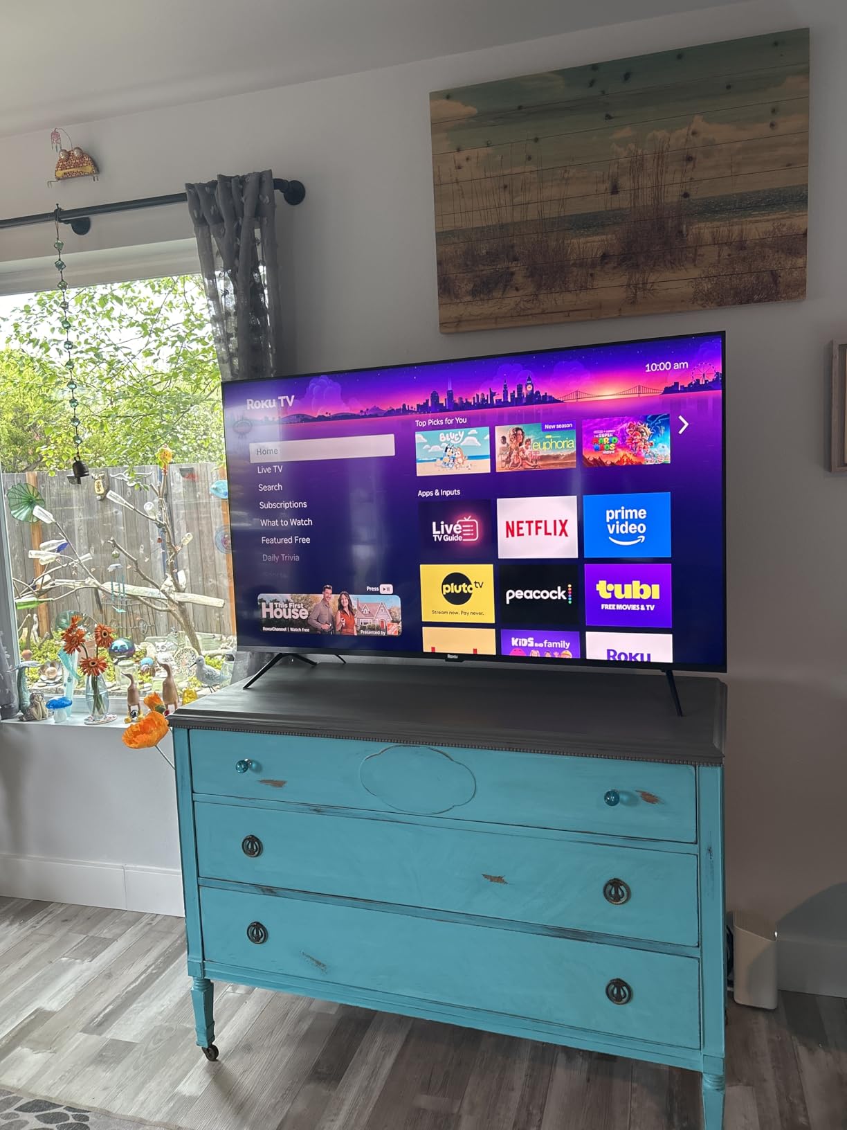 Roku Smart TV - 55-Inch Plus Series, Mini-LED TV - RokuTV with Enhanced Voice Remote - Flat Screen 4K QLED Television with Dolby Vision customer photo 1