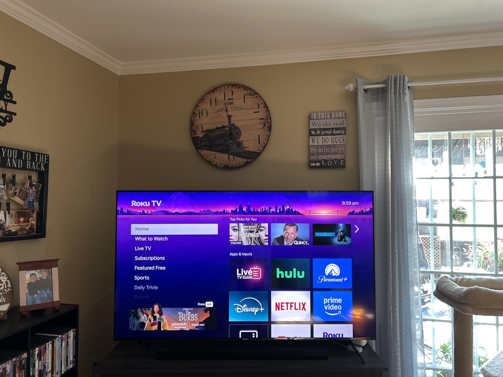 Roku Smart TV - 55-Inch Plus Series, Mini-LED TV - RokuTV with Enhanced Voice Remote - Flat Screen 4K QLED Television with Dolby Vision customer photo 2